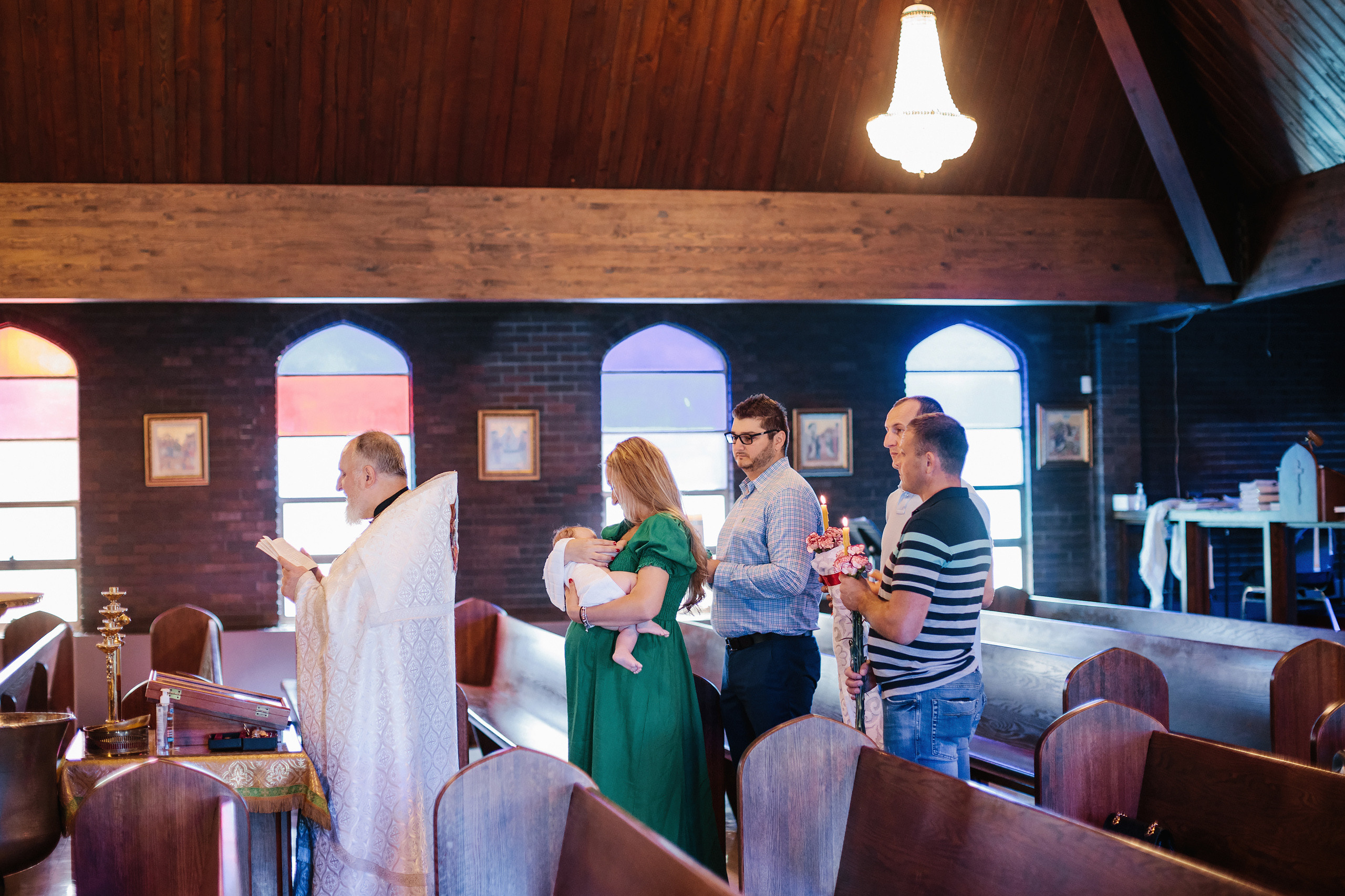 07.02.2022 Christening. Wedding family event photographer in Chicago Nick Yushevich