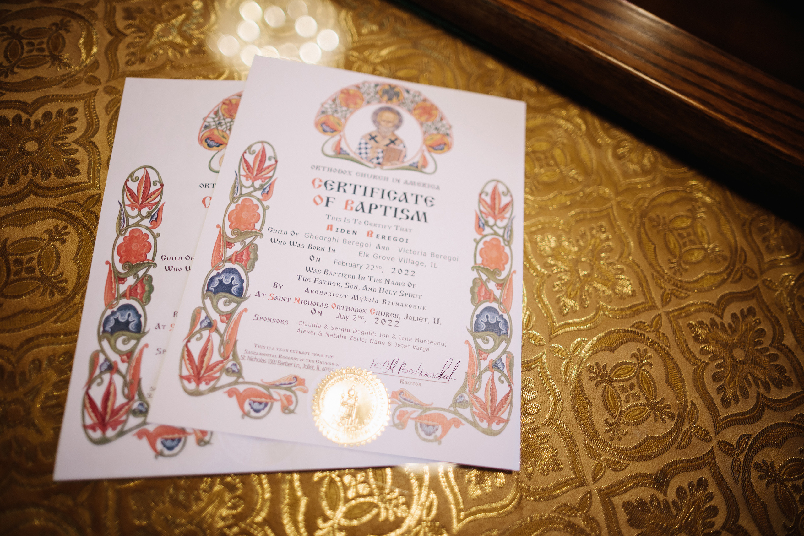 07.02.2022 Christening. Wedding family event photographer in Chicago Nick Yushevich