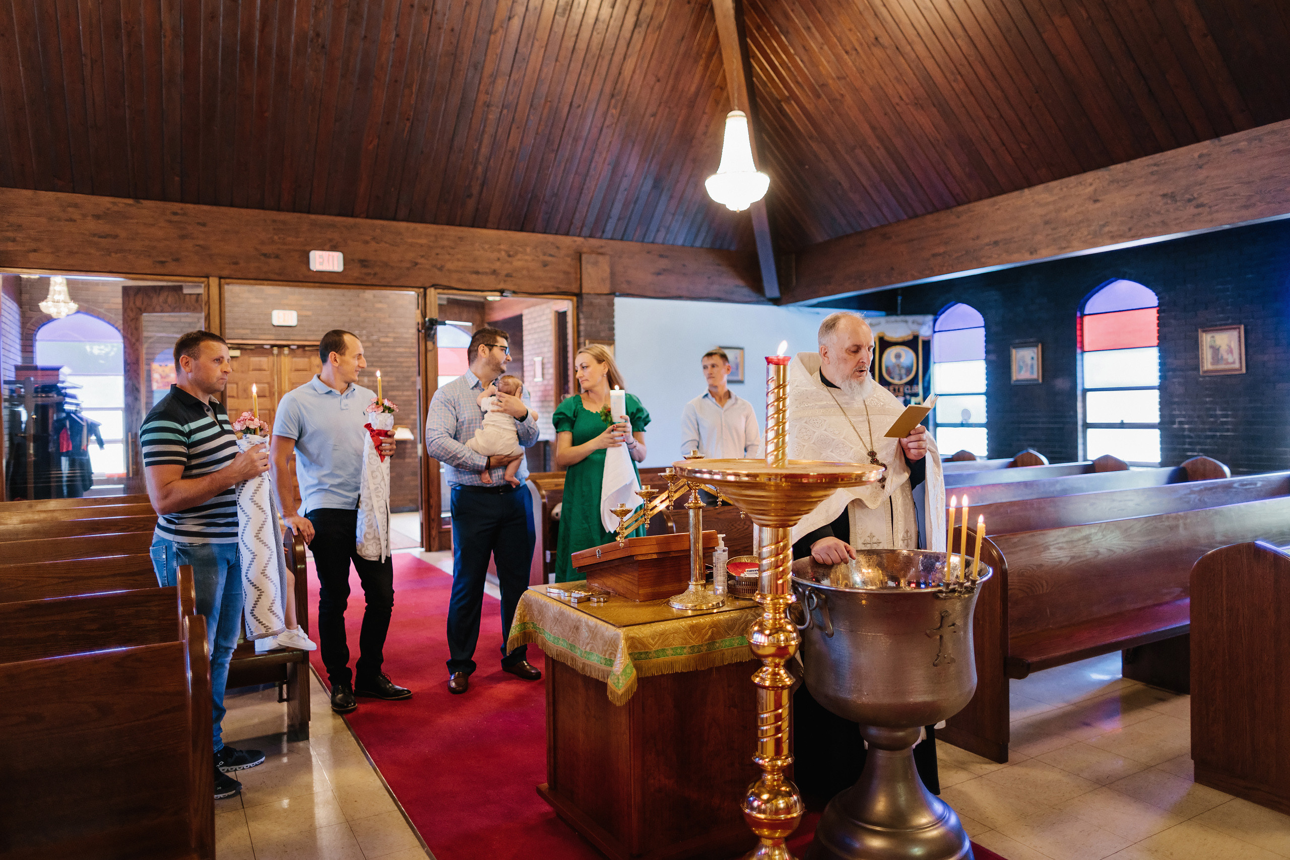 07.02.2022 Christening. Wedding family event photographer in Chicago Nick Yushevich