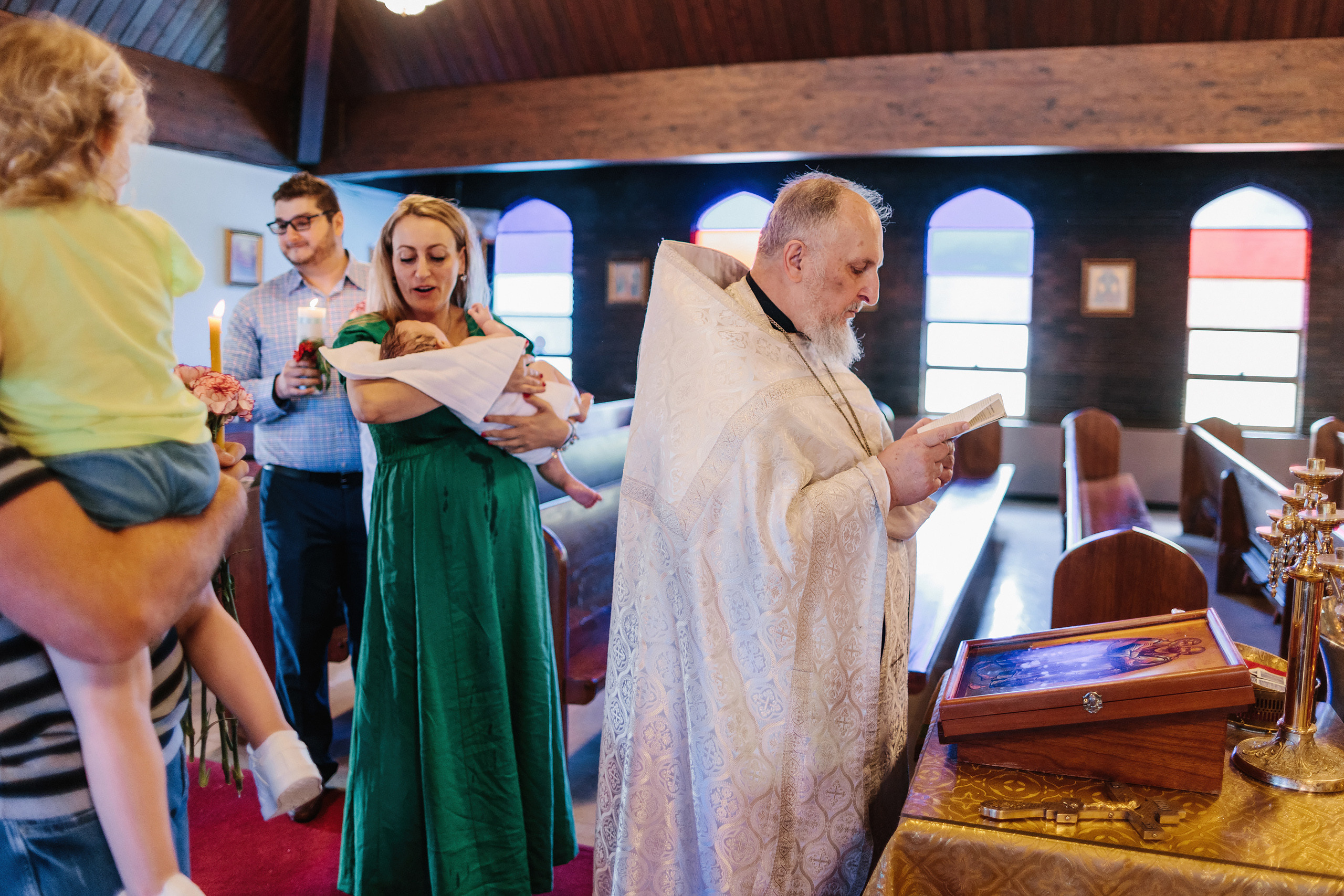 07.02.2022 Christening. Wedding family event photographer in Chicago Nick Yushevich