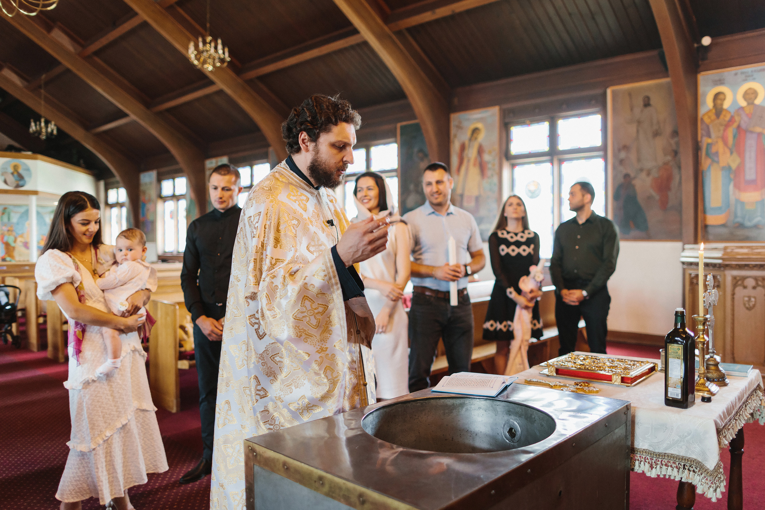 28.05.22 Family Photoshoot and Christening. Wedding family event photographer in Chicago Nick Yushevich