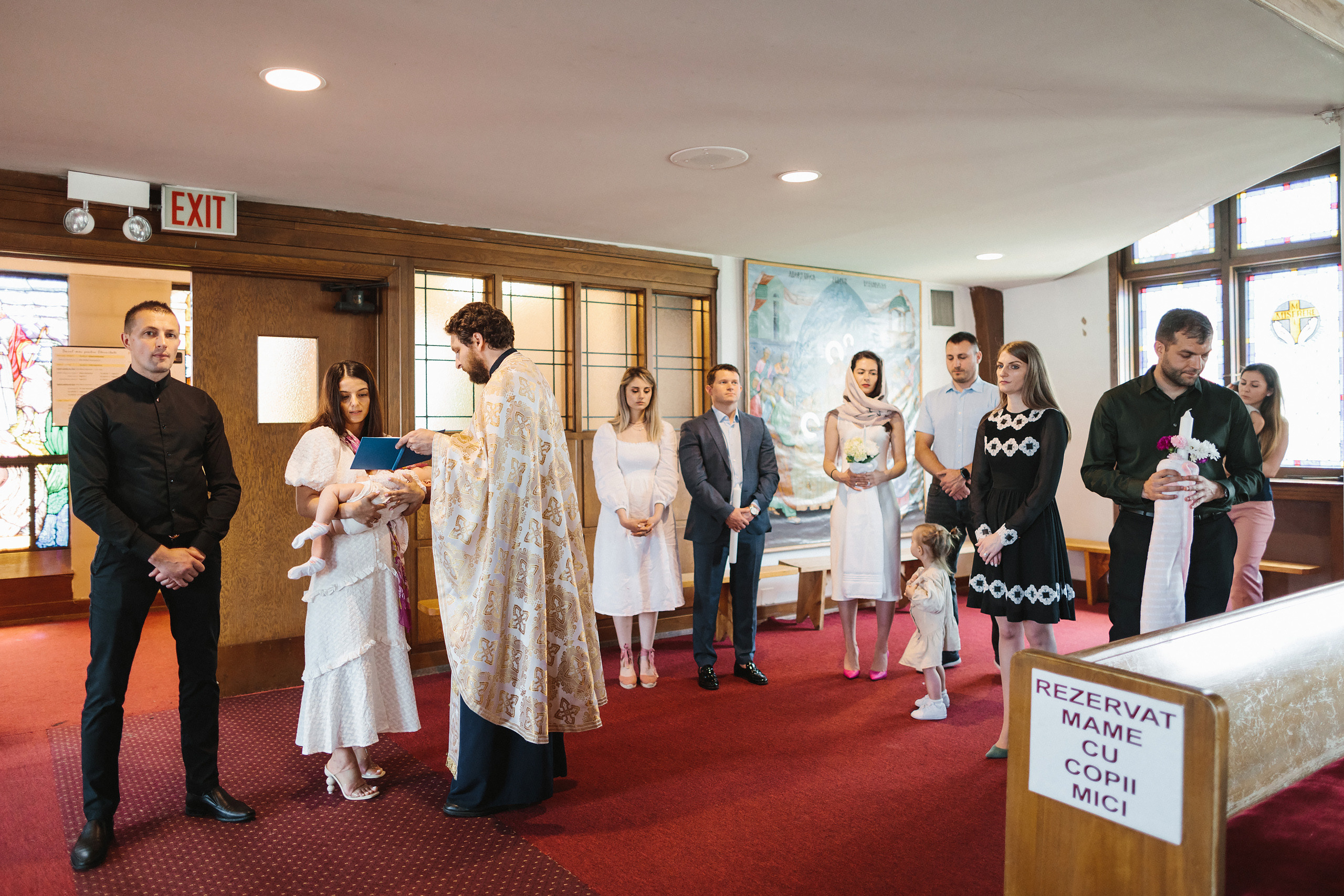 28.05.22 Family Photoshoot and Christening. Wedding family event photographer in Chicago Nick Yushevich