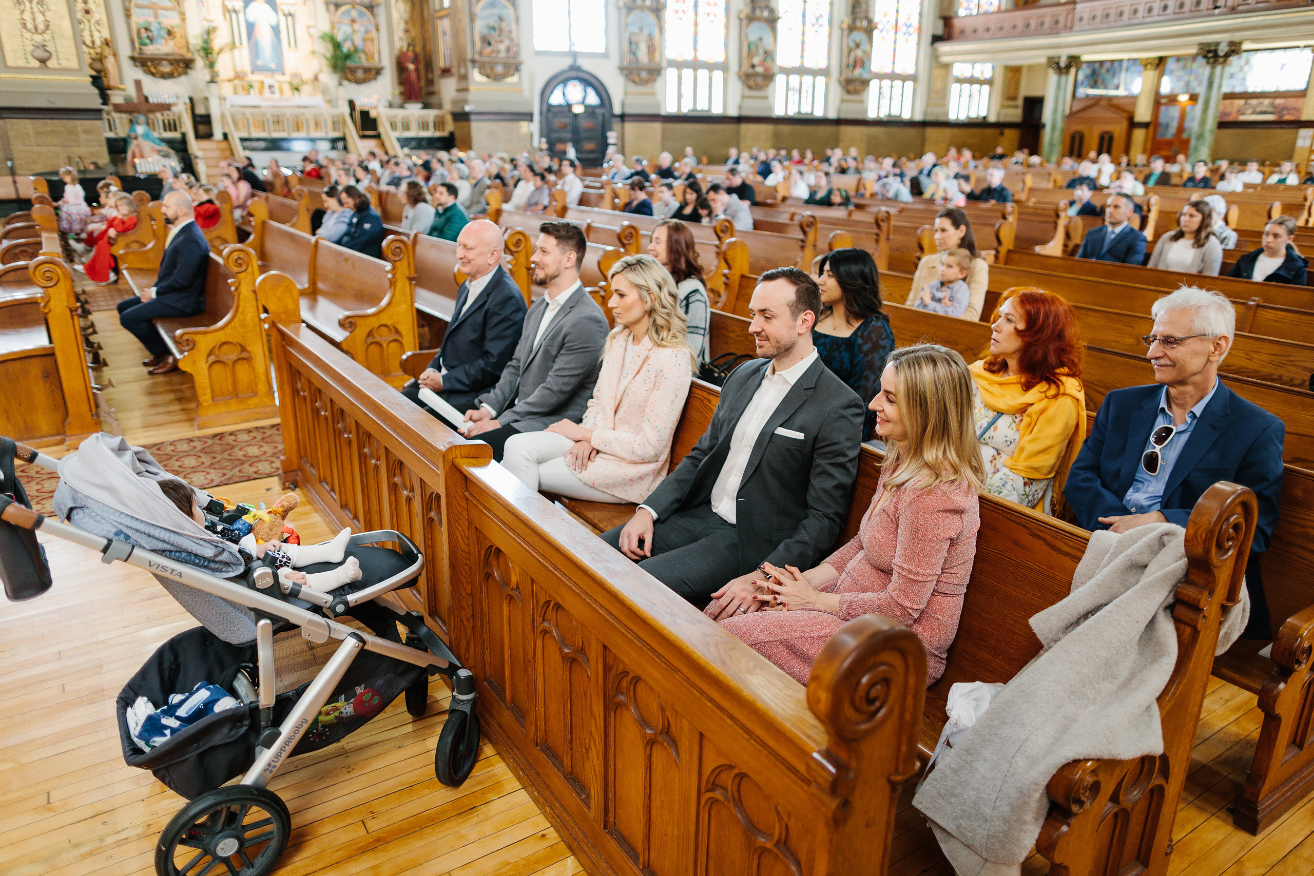 05.22.2022 Baptism. Wedding family event photographer in Chicago Nick Yushevich