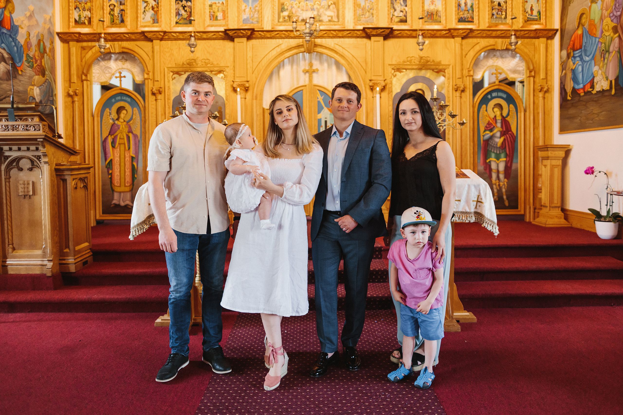 28.05.22 Family Photoshoot and Christening. Wedding family event photographer in Chicago Nick Yushevich