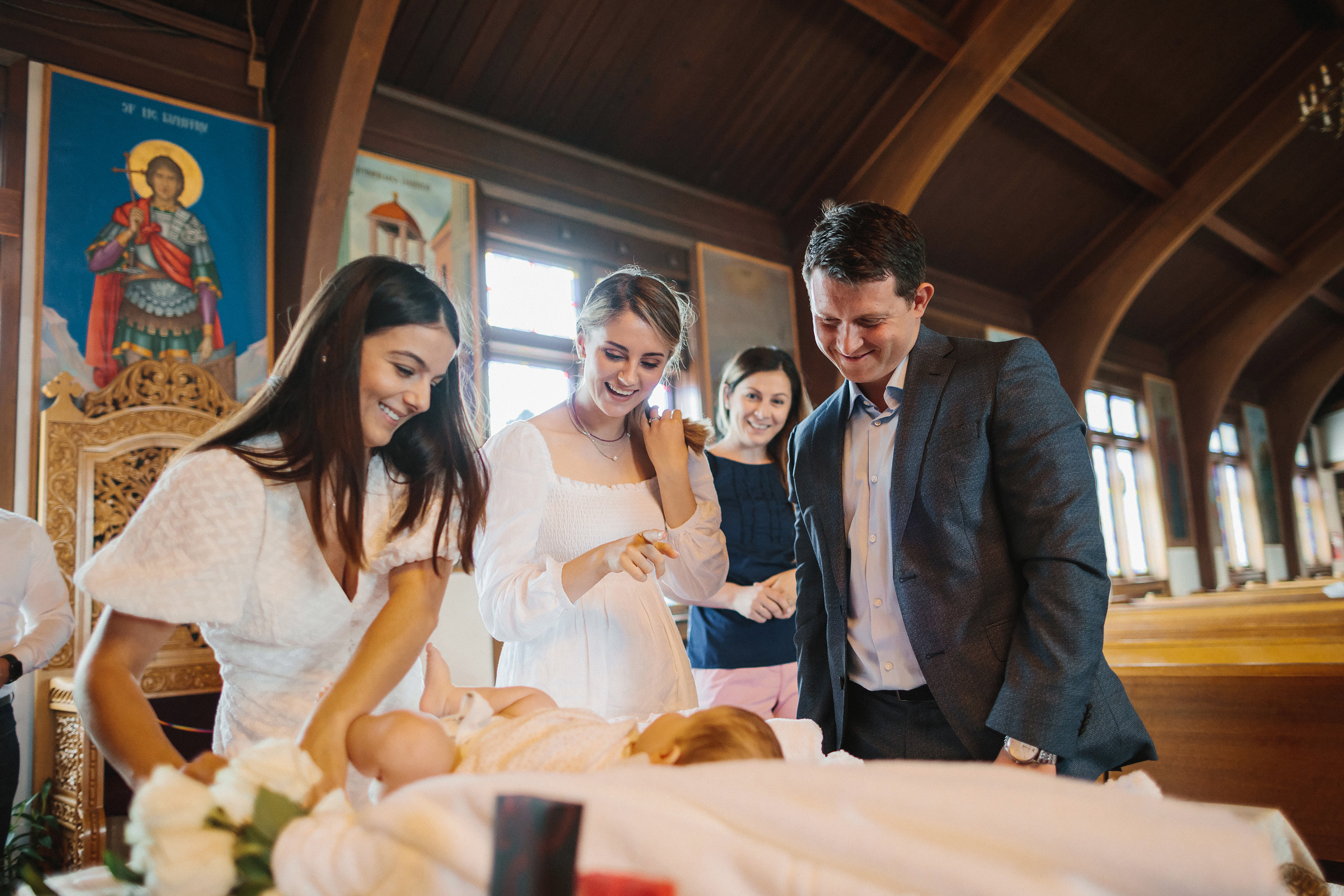 28.05.22 Family Photoshoot and Christening. Wedding family event photographer in Chicago Nick Yushevich