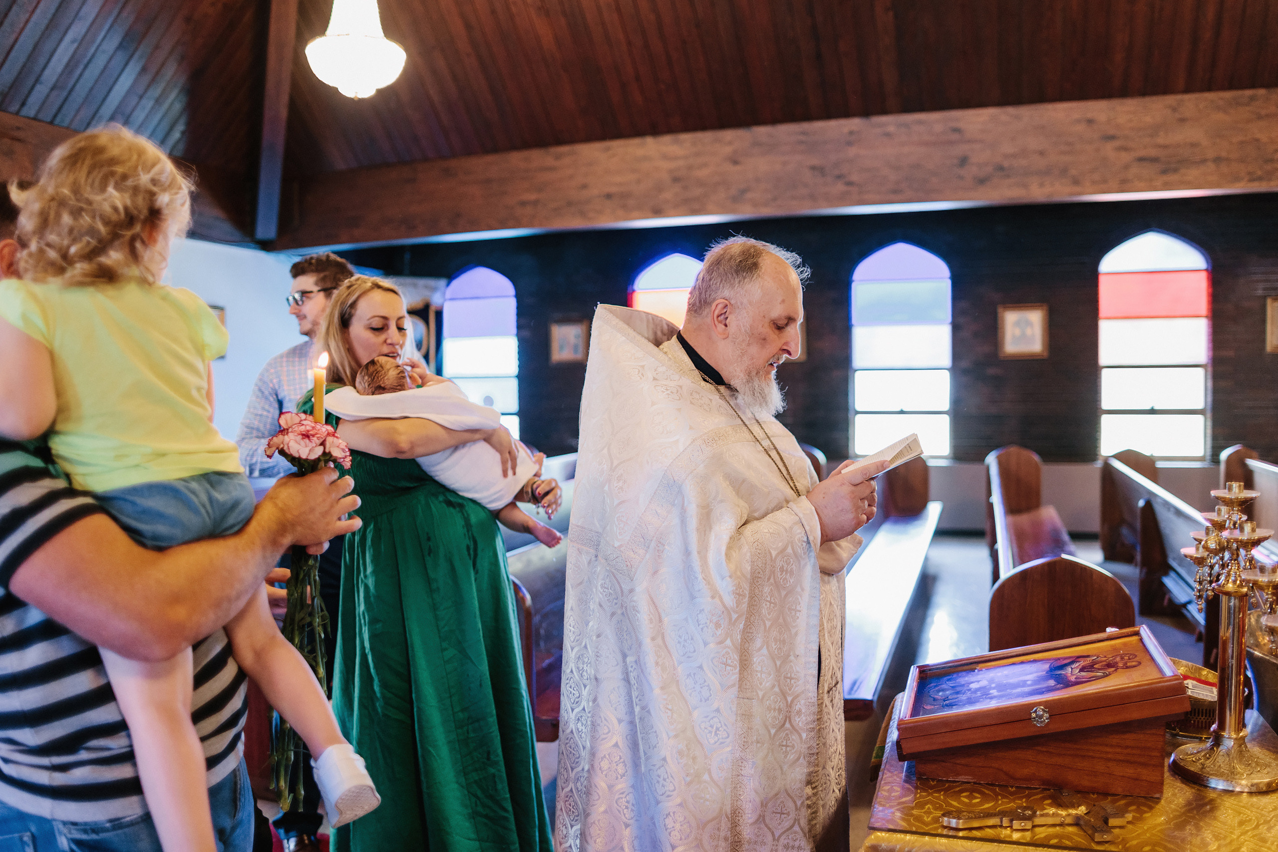 07.02.2022 Christening. Wedding family event photographer in Chicago Nick Yushevich