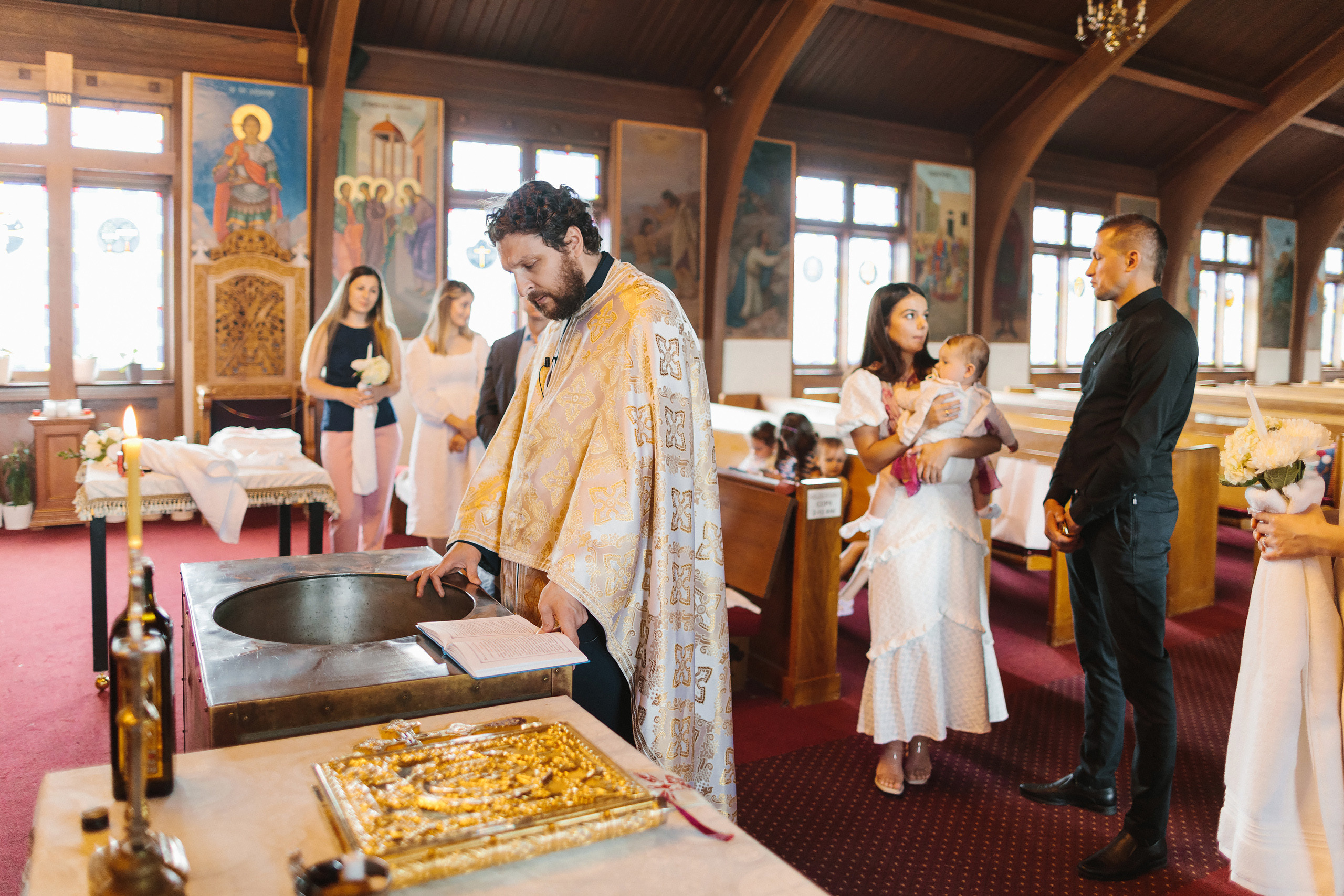 28.05.22 Family Photoshoot and Christening. Wedding family event photographer in Chicago Nick Yushevich