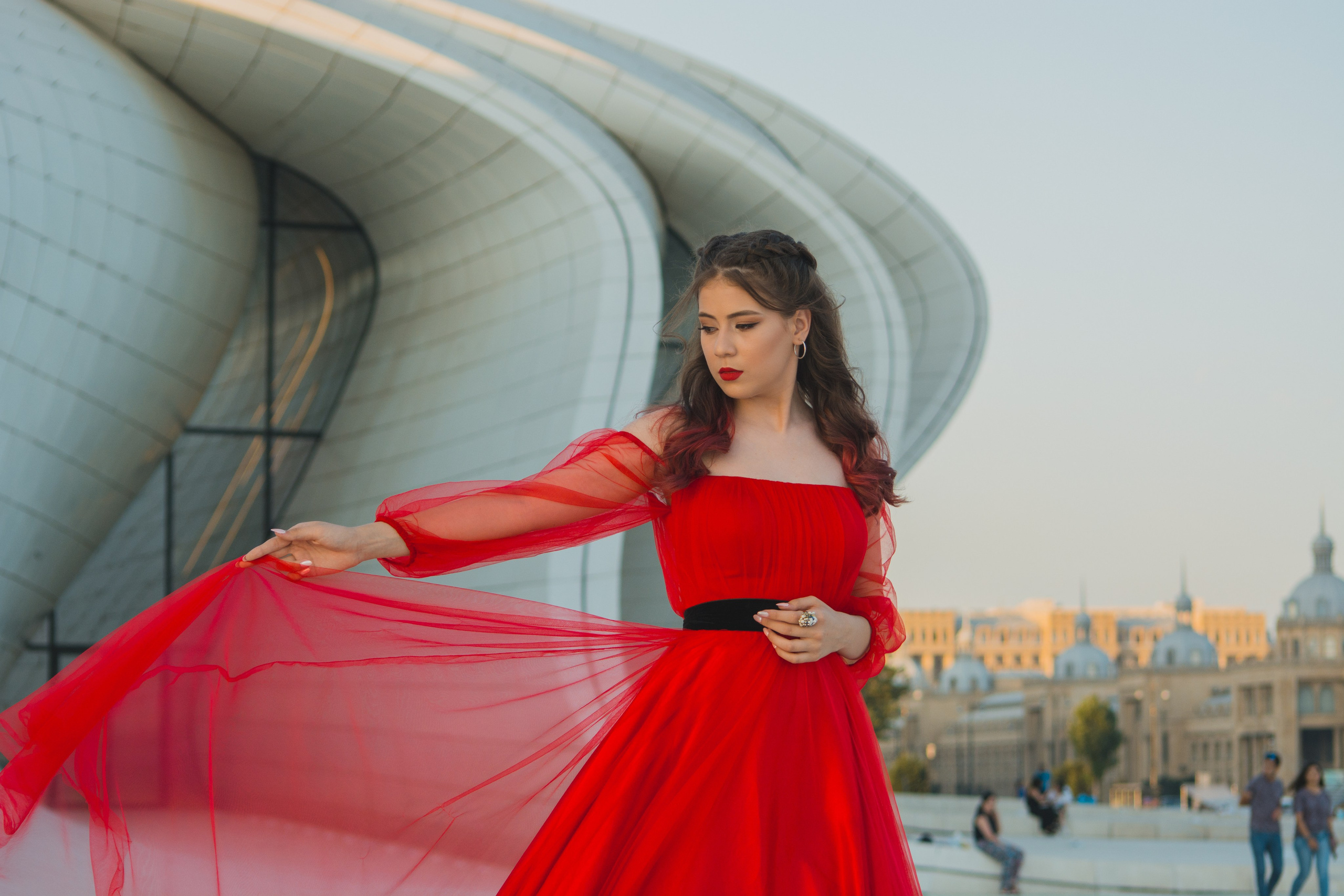 Amina Akhundbeyli. Fotoqraf Vəli Məmmədov