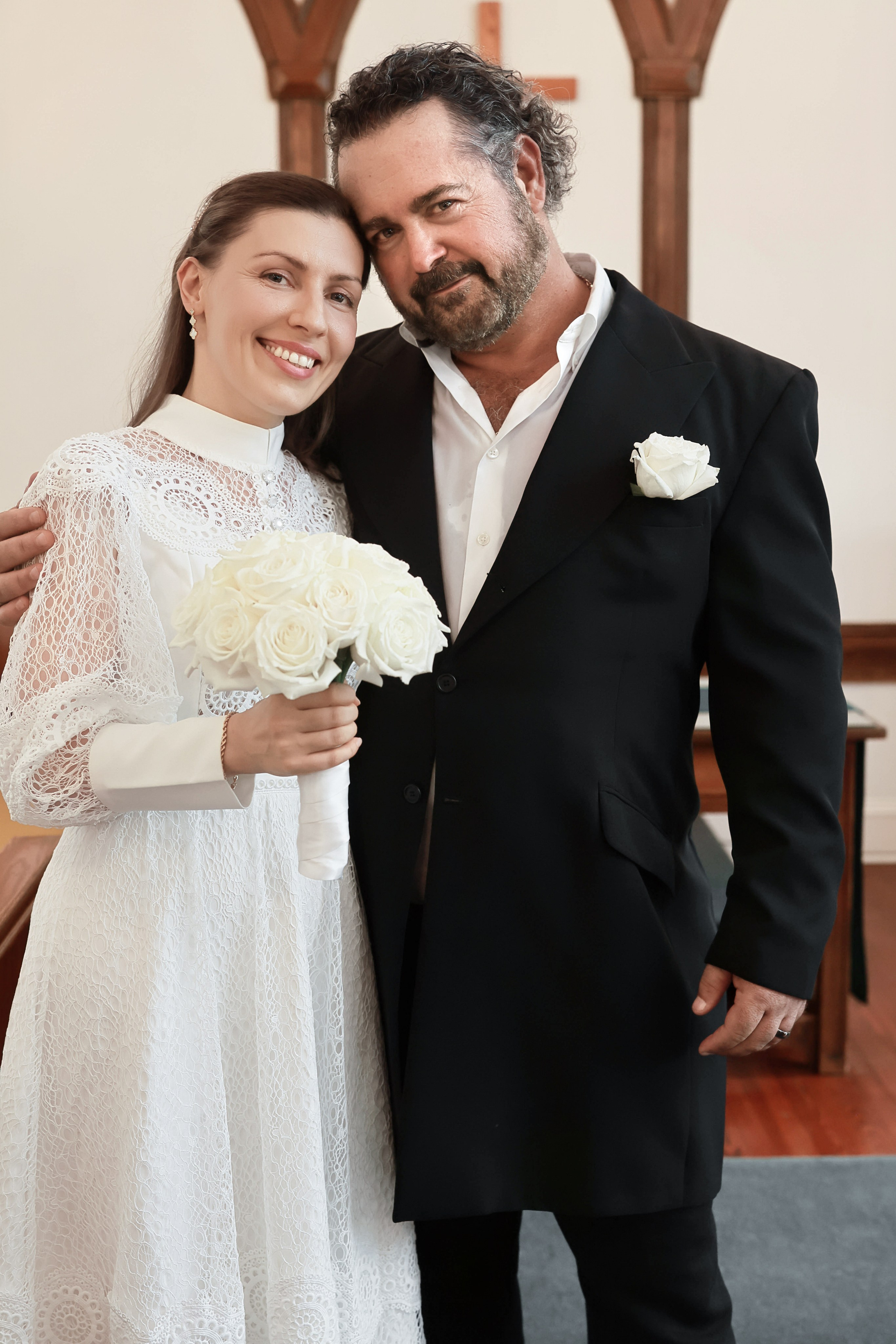 Intimate Church Wedding in Sarasota, Florida. Wedding and family photographer Olga Belianskaia