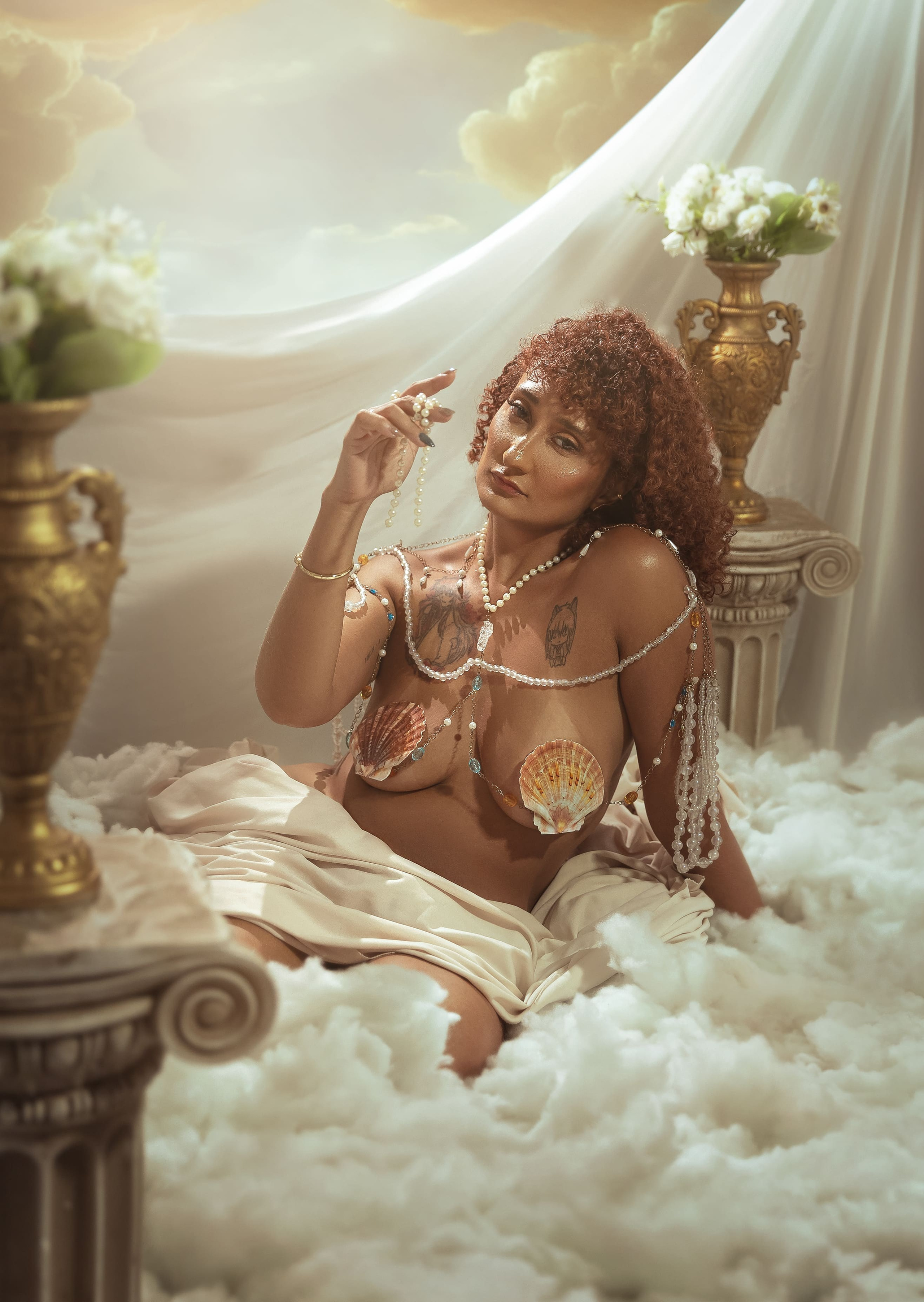 Ensaio artistico estilo Afrodite Vintage — Zona Norte Tucuruvi. Fotógrafa em são paulo — Fotos Autênticas