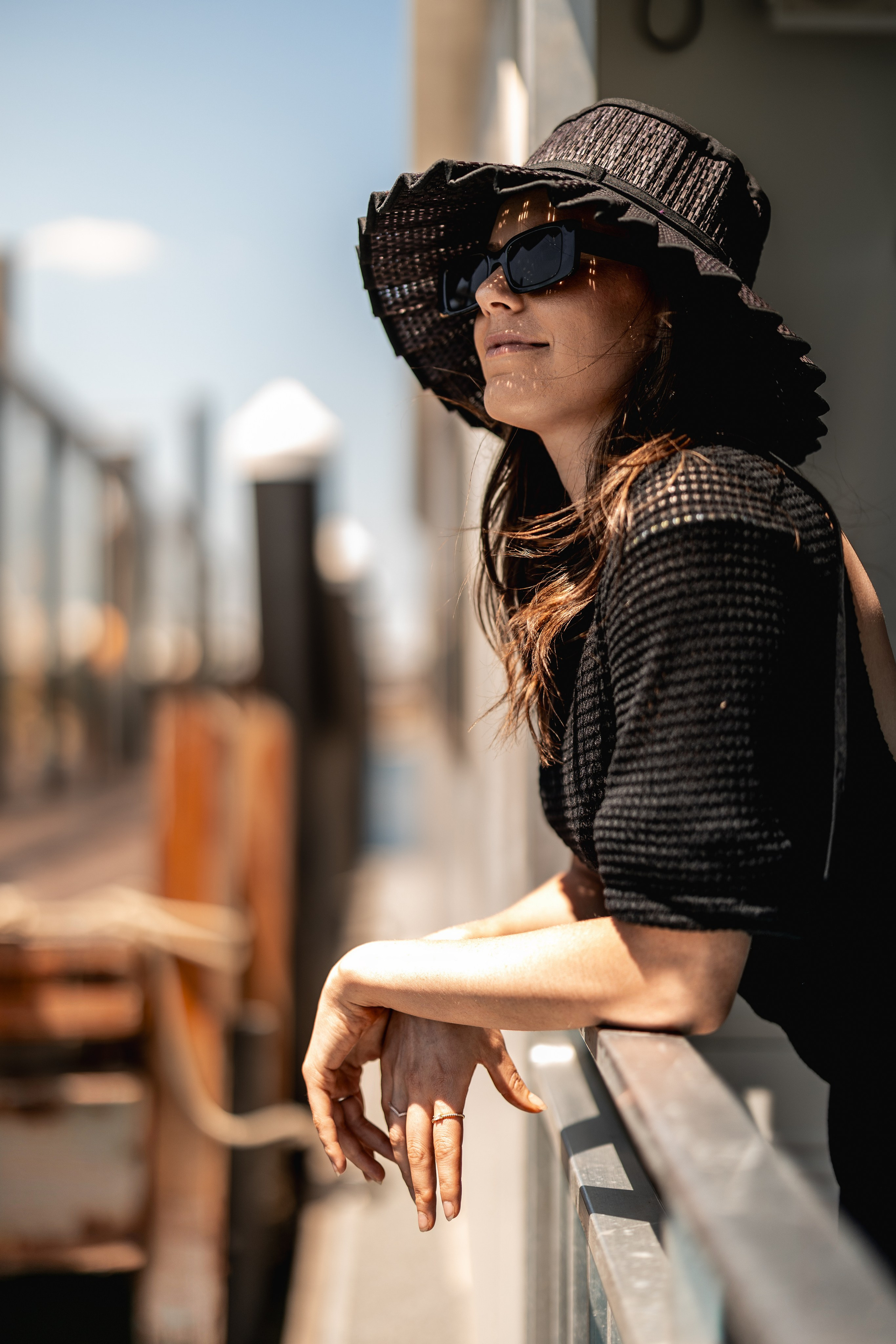 Product photoshoot for a hat store