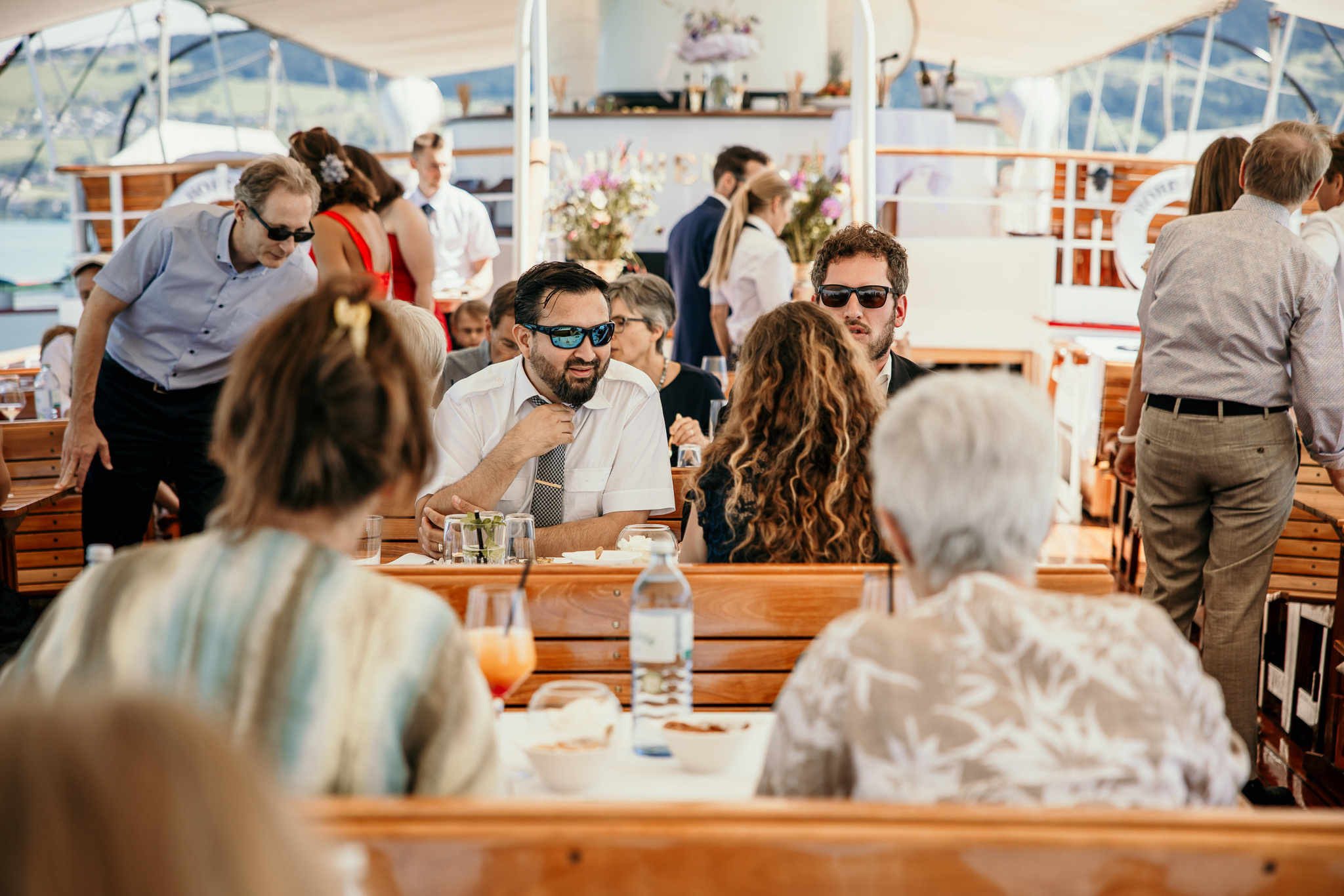 Hochzeit am Bodensee, Arbon, Schiff Hohentwiel. Hochzeitsfotografie Schweiz