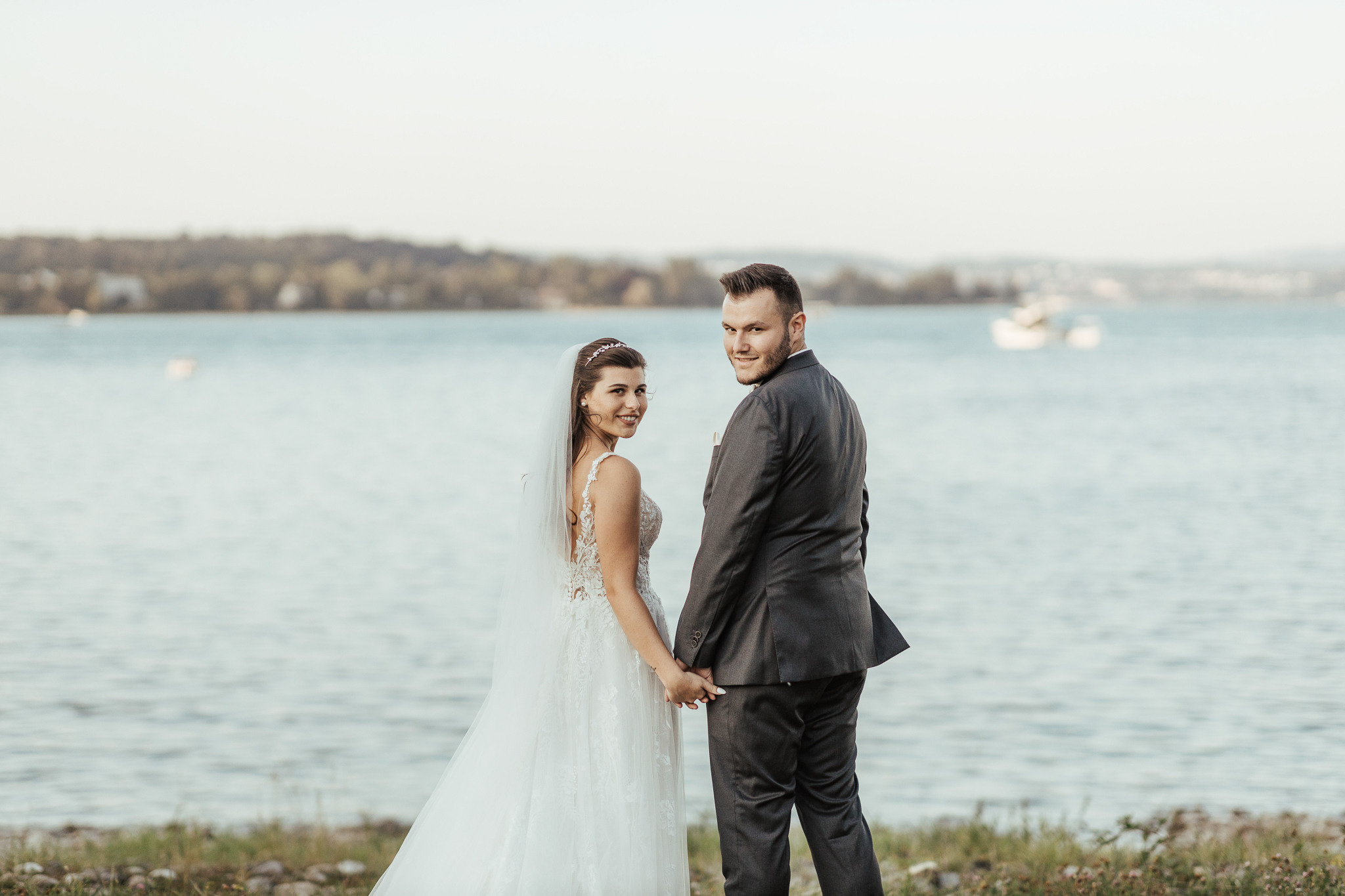 After Wedding Shooting Bodensee Kreuzlingen Seeburgpark. Hochzeitsfotografie Schweiz