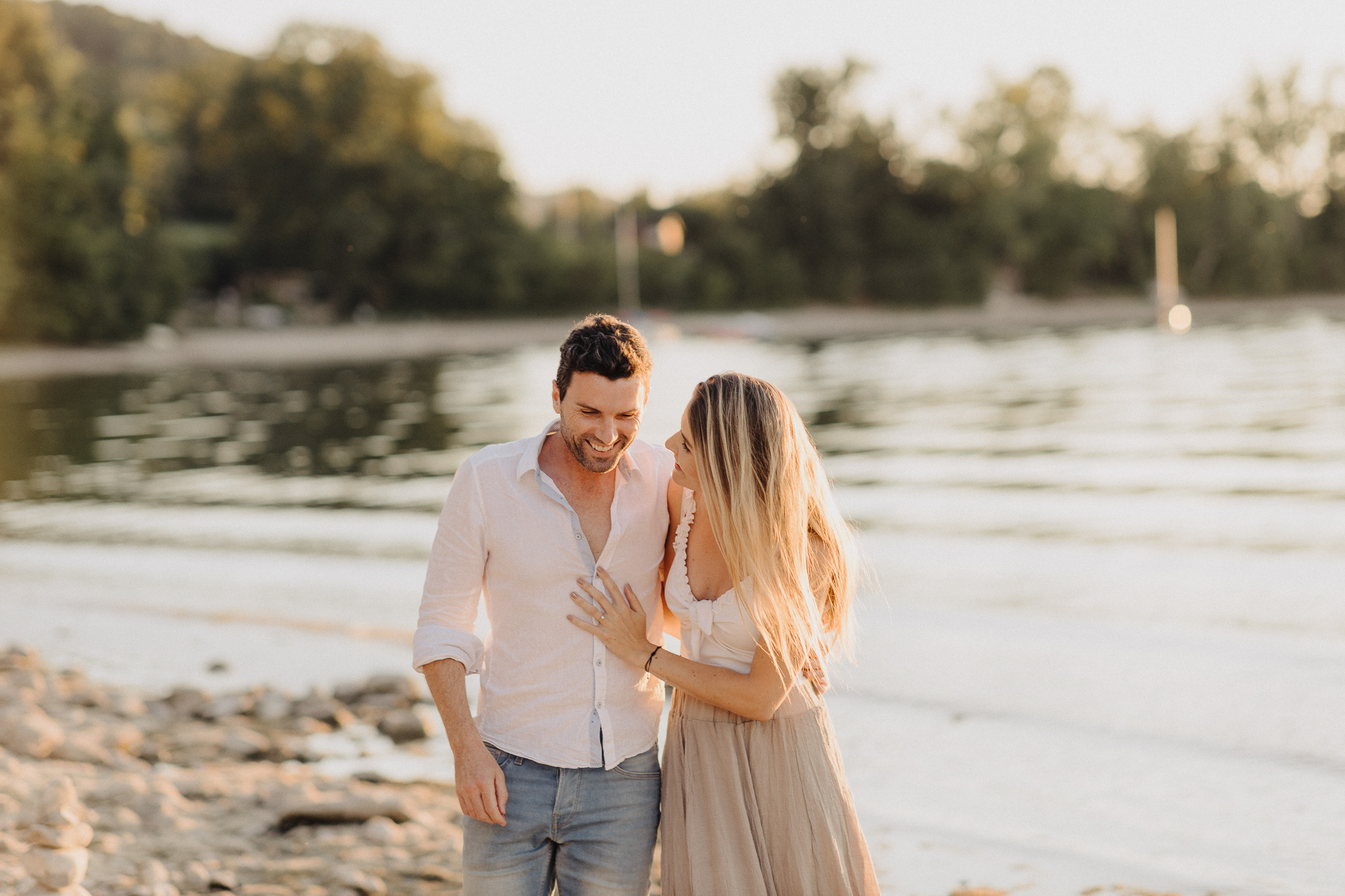Verlobungsshooting Bodensee. Hochzeitsfotografie Schweiz