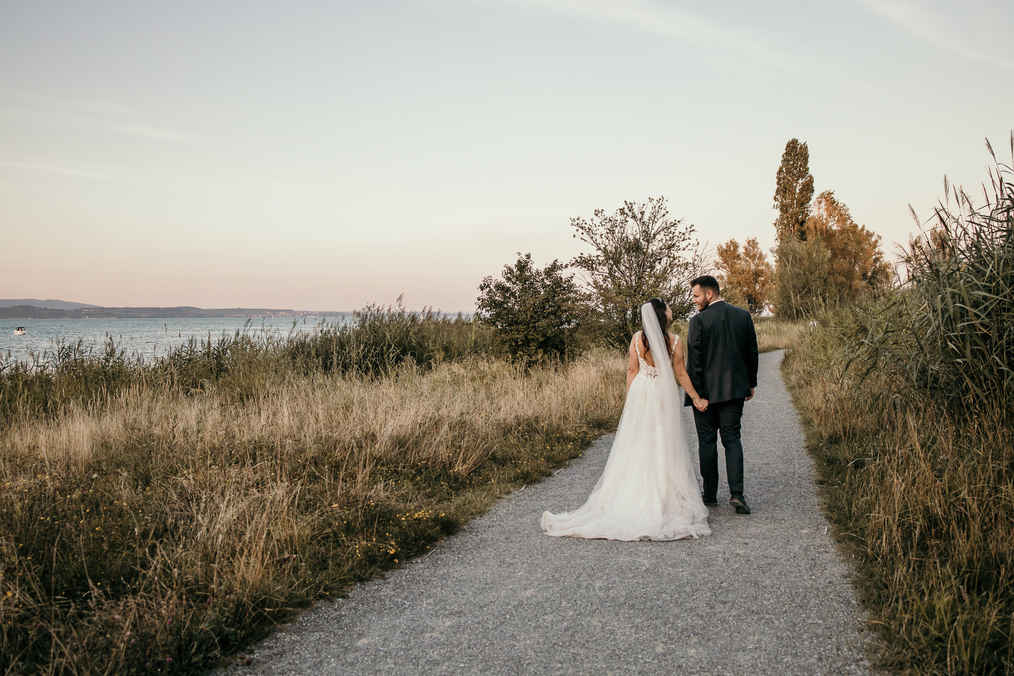 After Wedding Shooting Bodensee Kreuzlingen Seeburgpark. Hochzeitsfotografie Schweiz