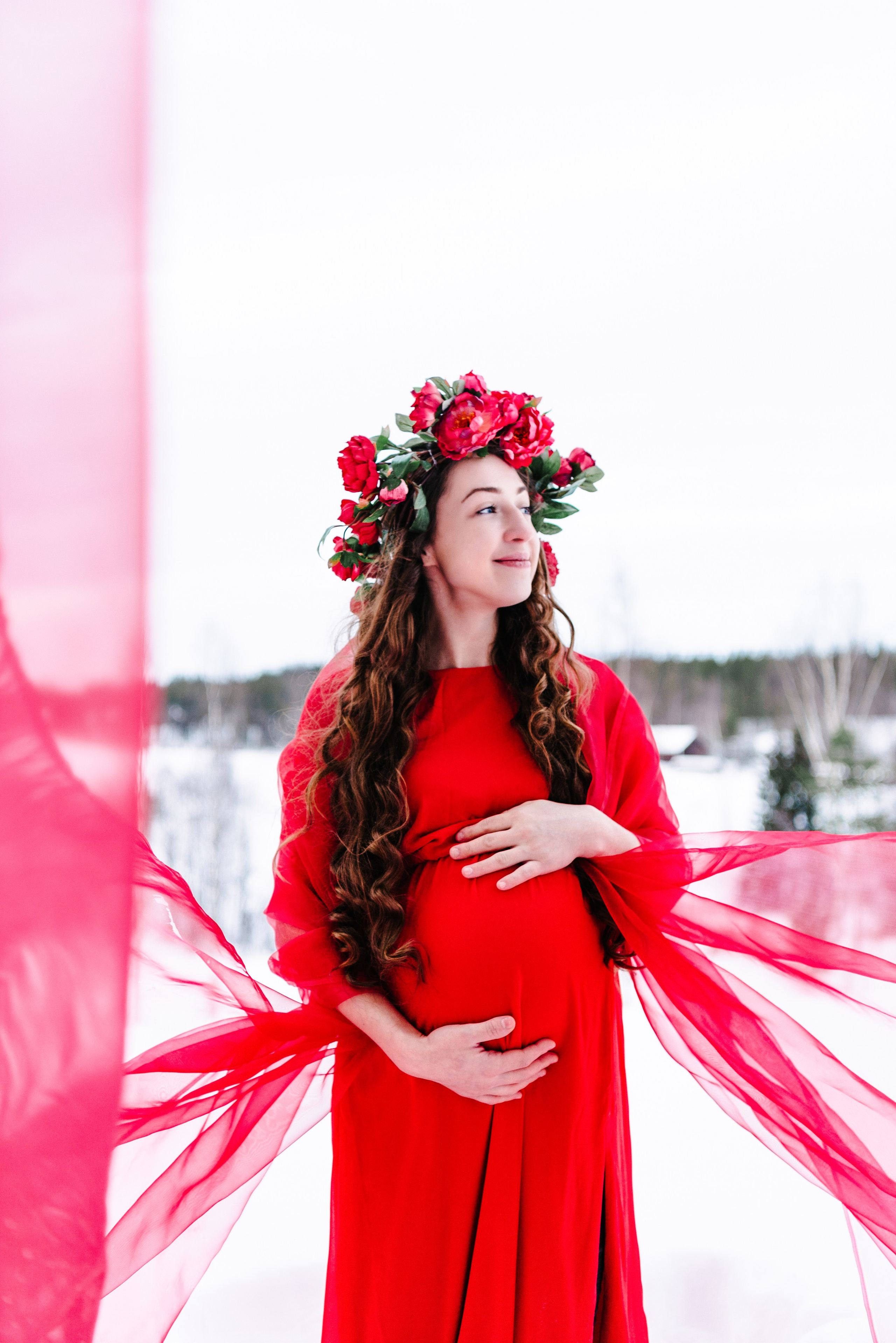 Gravidfotografering. Family and portrait photographer Natalja Biteniece