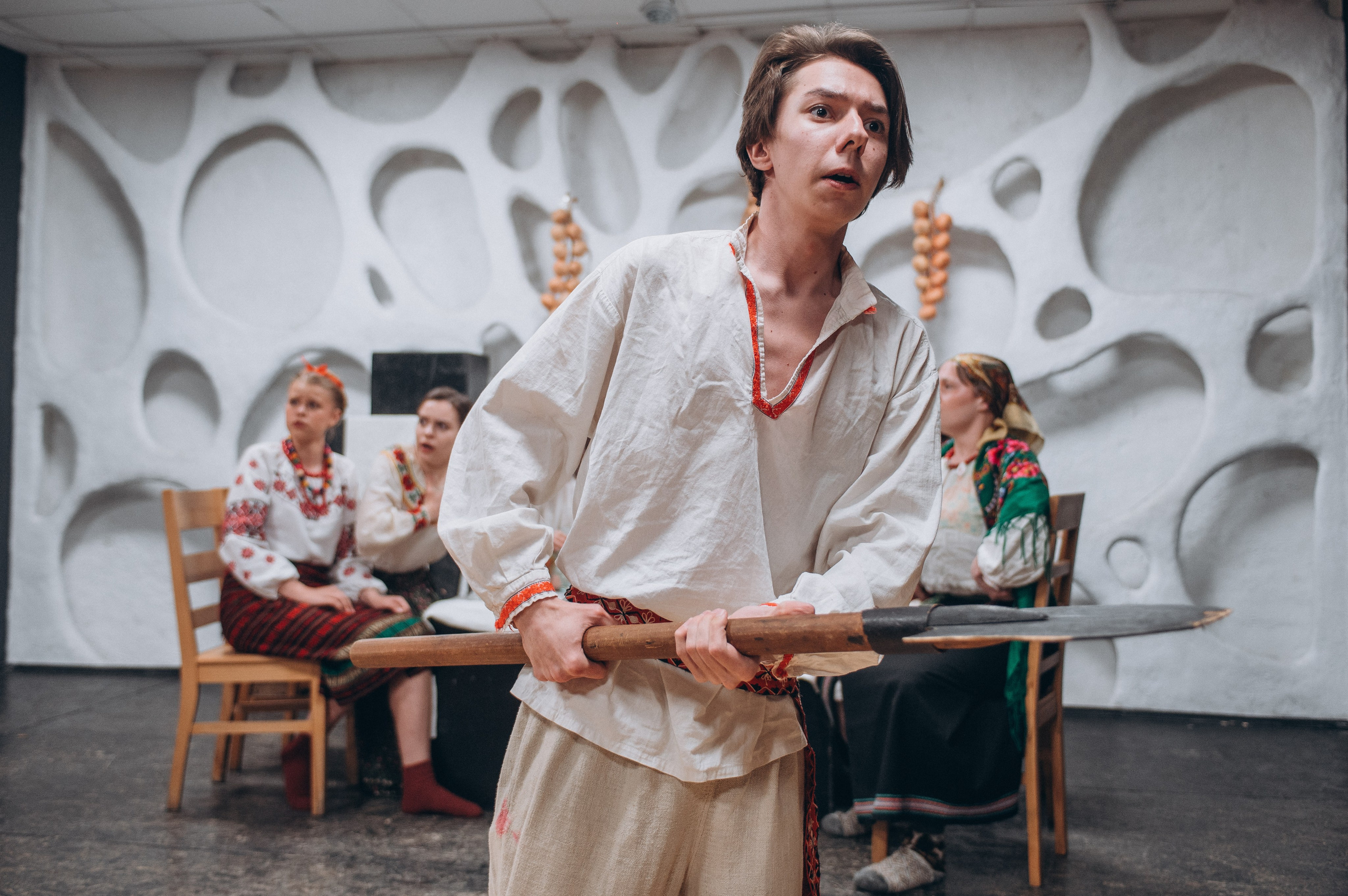 Вистава студентів Кайдашева сім’я. Фотограф Київ