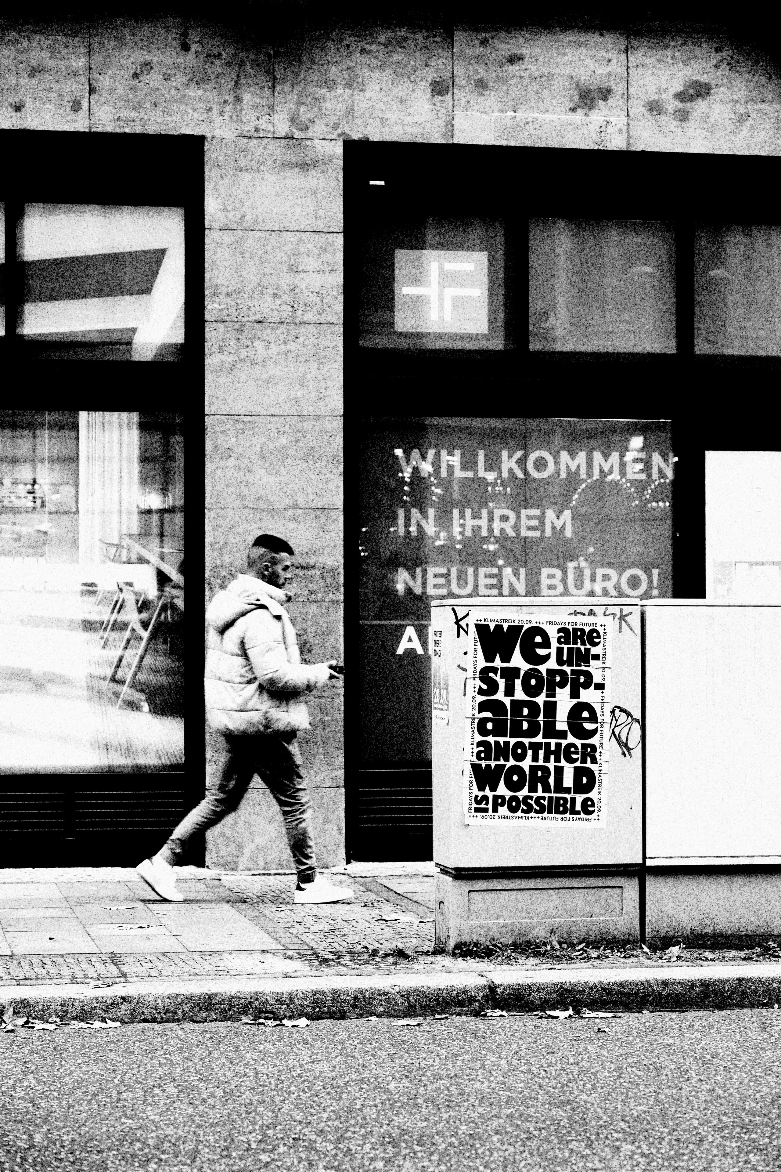 Berliner Mischung (Schwarz-Weiß). BNW Around Photography