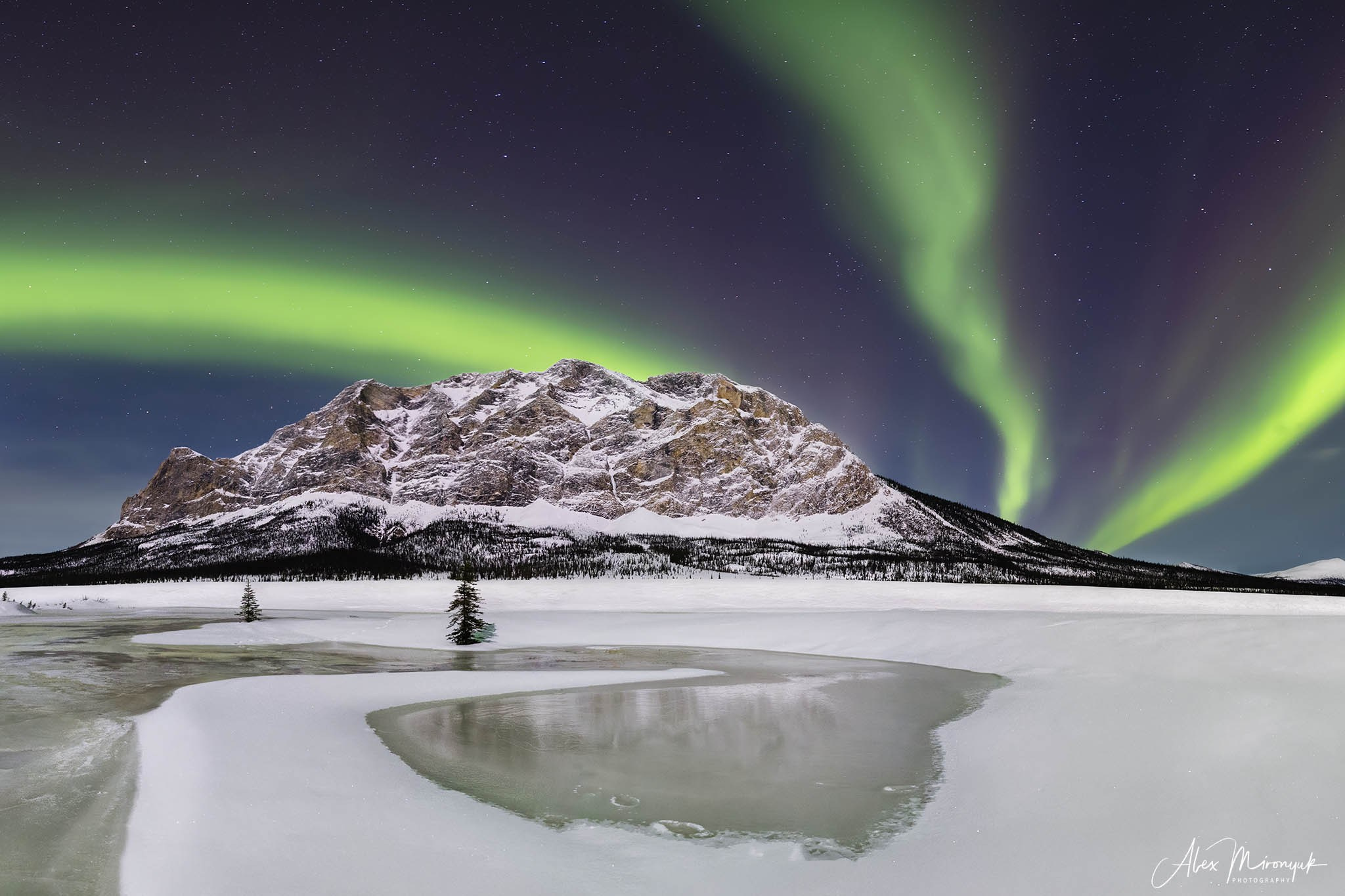 Chasing the Aurora Borealis. Alex Mironyuk Photography