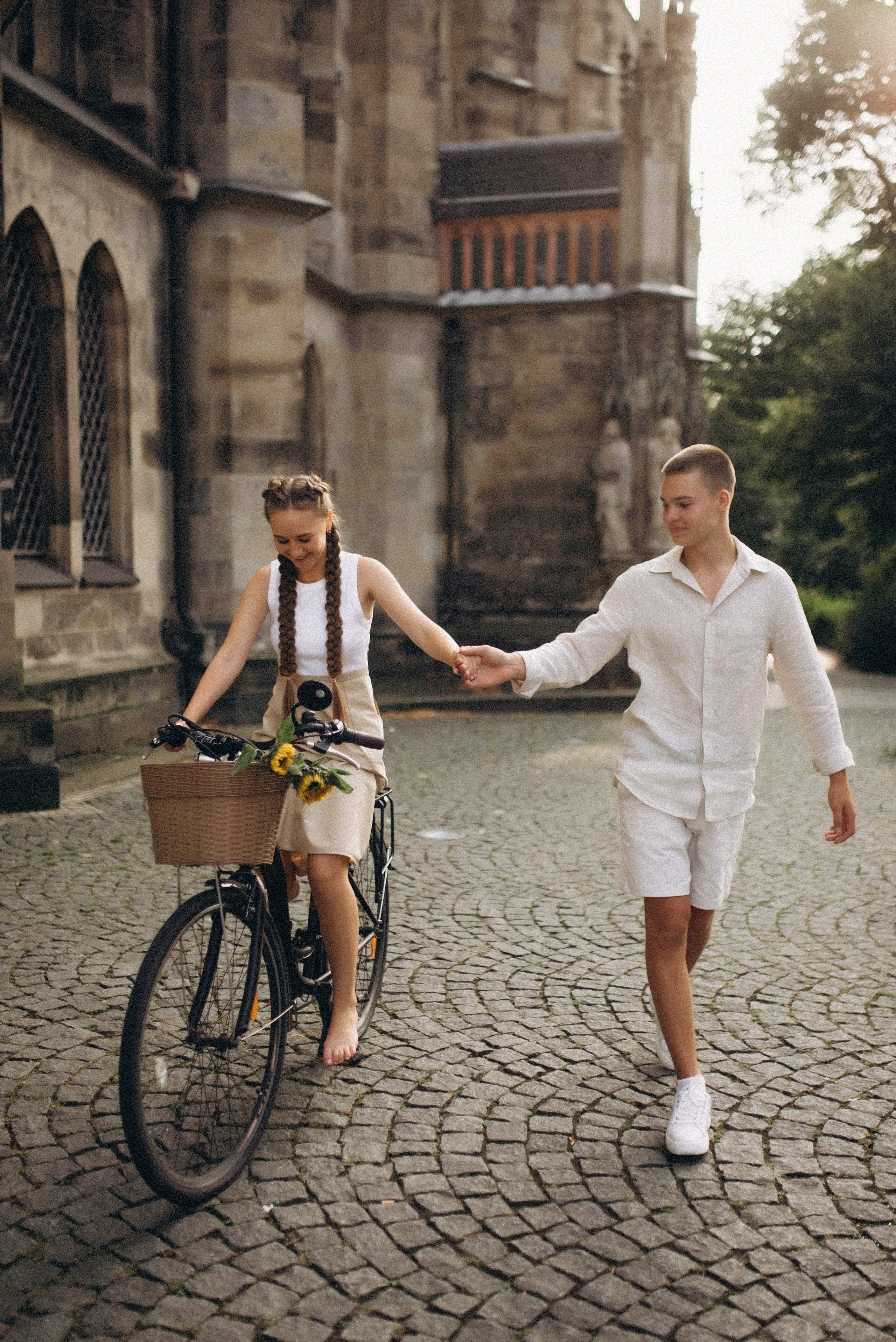 Fahrradliebe. Семейный фотограф Лейпциг, Германия