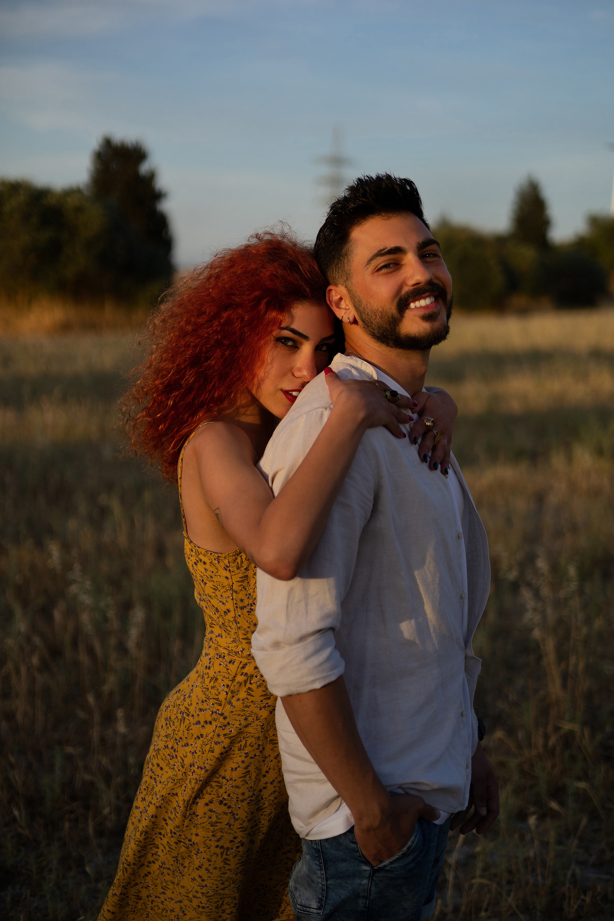 Golden Connection — Couple Photoshoot Outdoors | Warm, Natural & Cinematic. Kristina Kozheltsova- Soulful Portrait&Lifestyle&Love Story Photographer in Leipzig, Germany