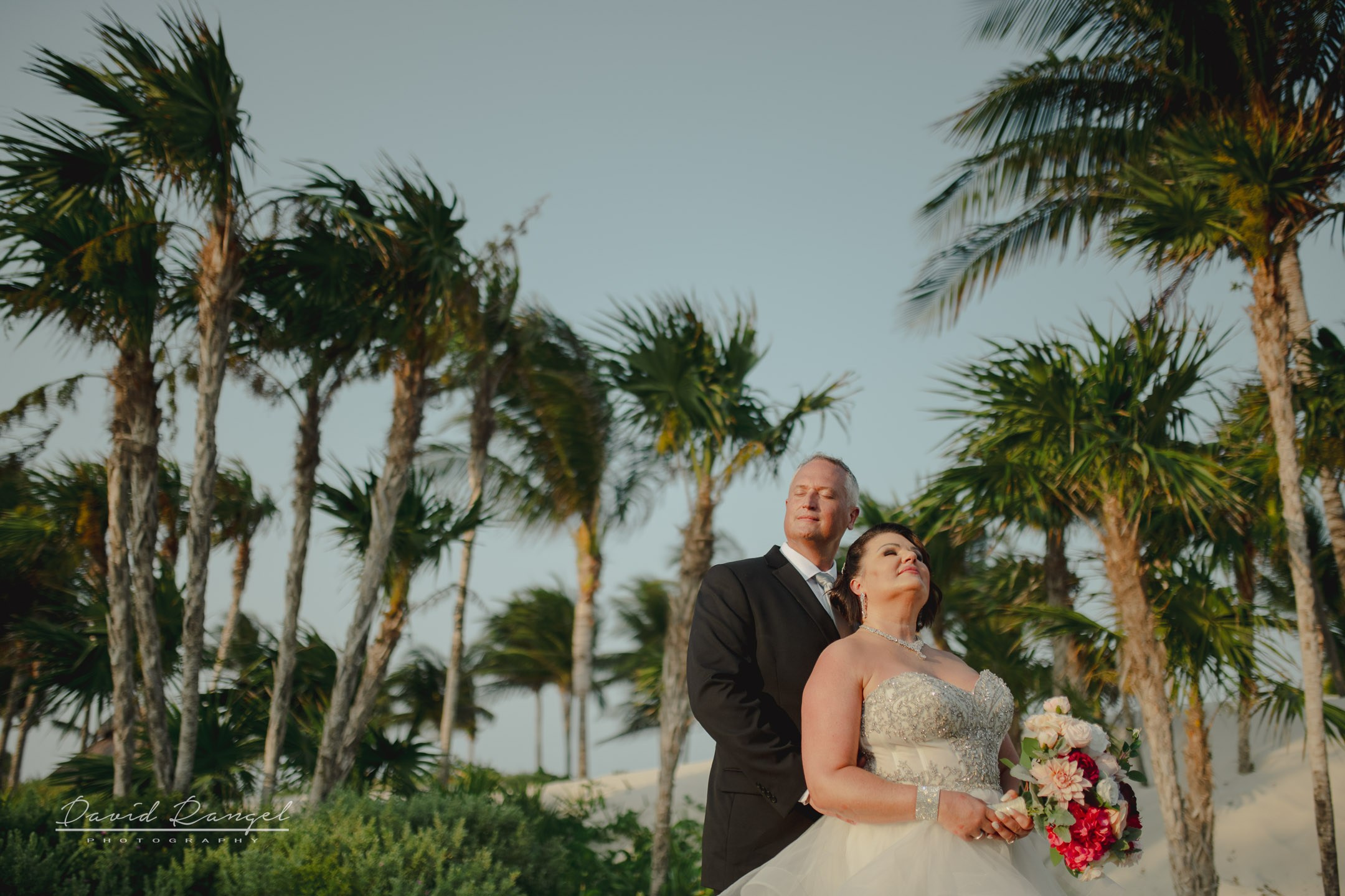Heather and Benjamin on their destination wedding at Royalton Riviera Cancun. Destination wedding photographer based in Cancun and Riviera Maya with service worldwide
