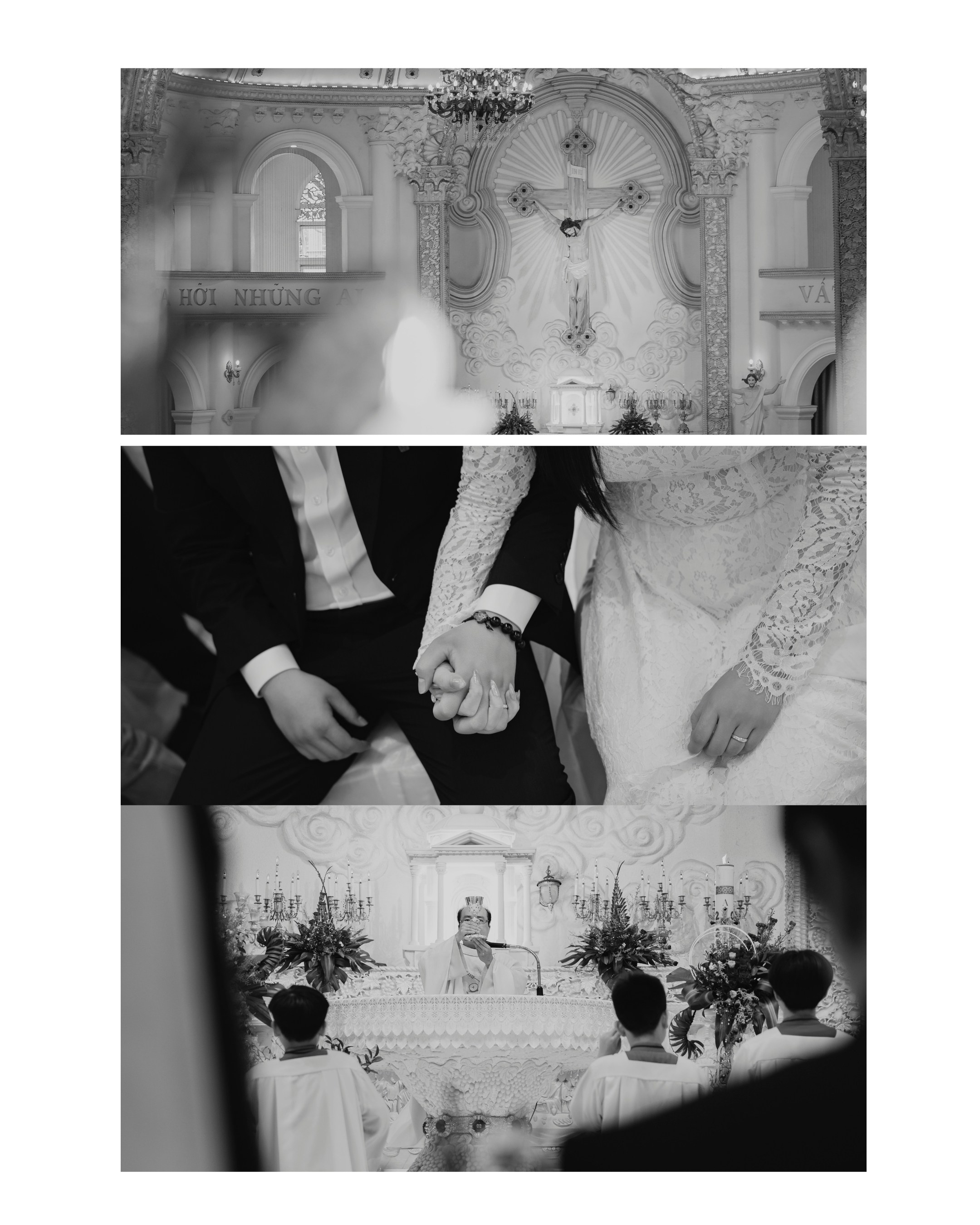 NHÀ THỜ — ANH & TRANG. WEDDING PHOTOGRAPHER IN VIETNAM