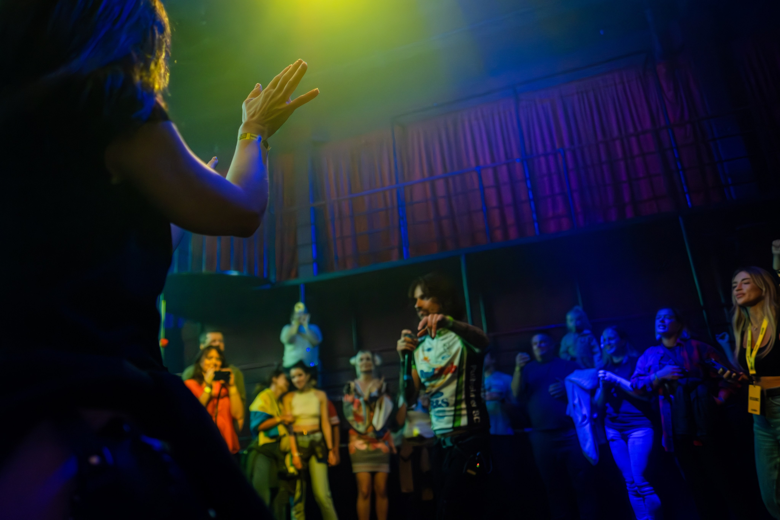 SHUMEI_YAKTAK_QUESTPISTOLS / 2023. Reportage concert portrait photography in the San Francisco Bay Area