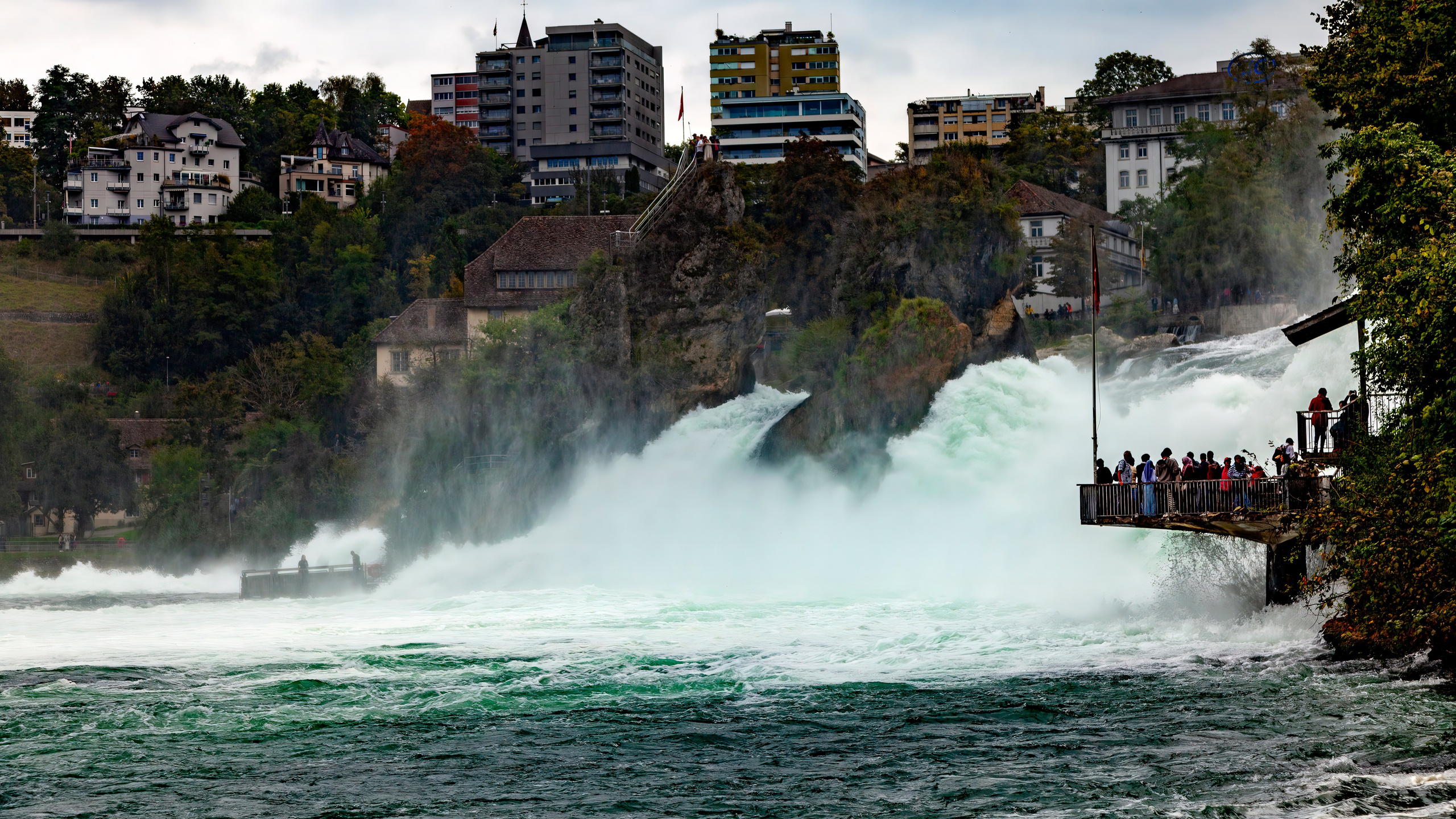 186.Rhine Falls.Switzerland.23.9.2024. Путешествия в формате 360......