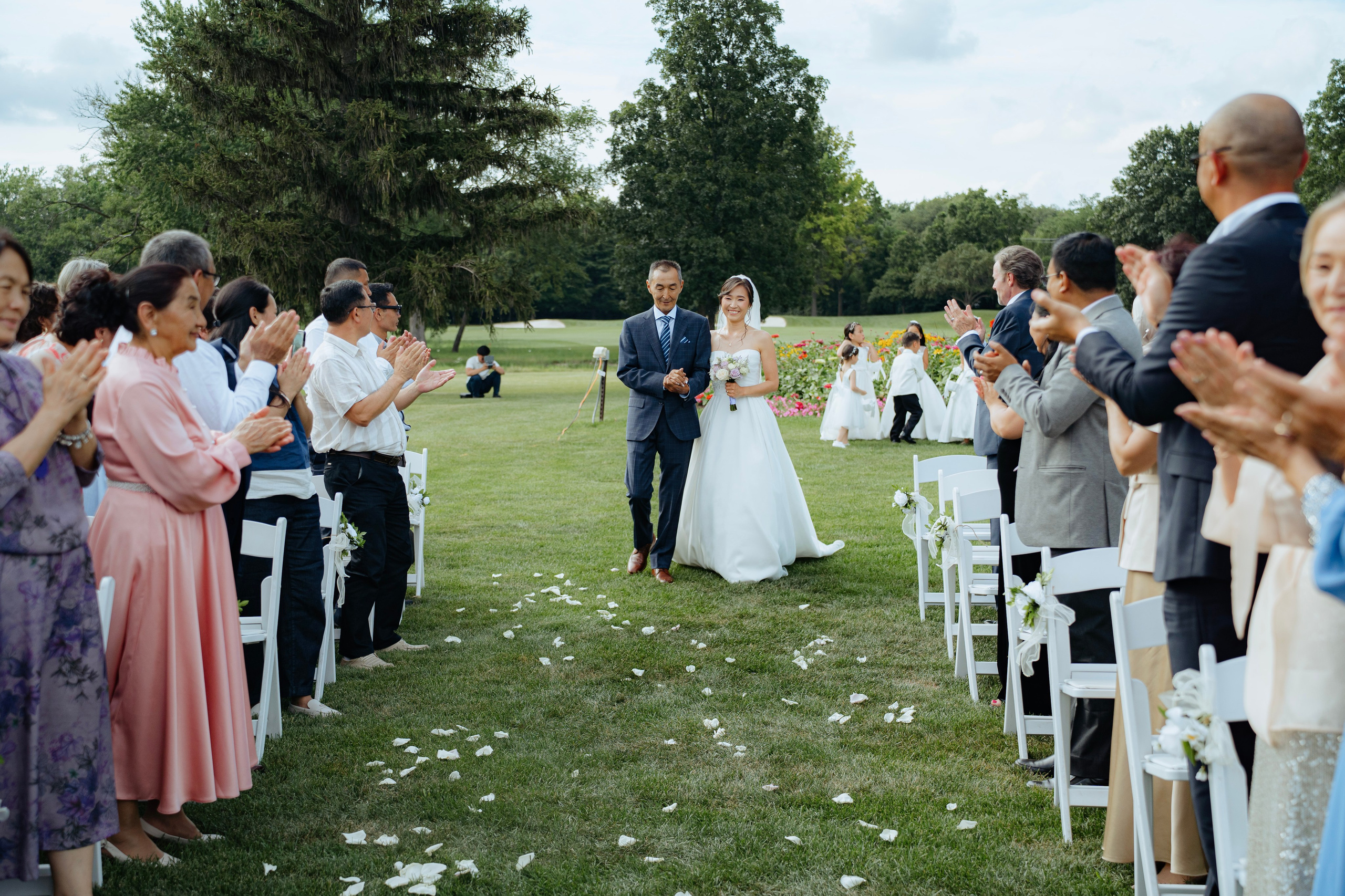 Spring Wedding at a Golf Club | Chicago Wedding Photography. Main