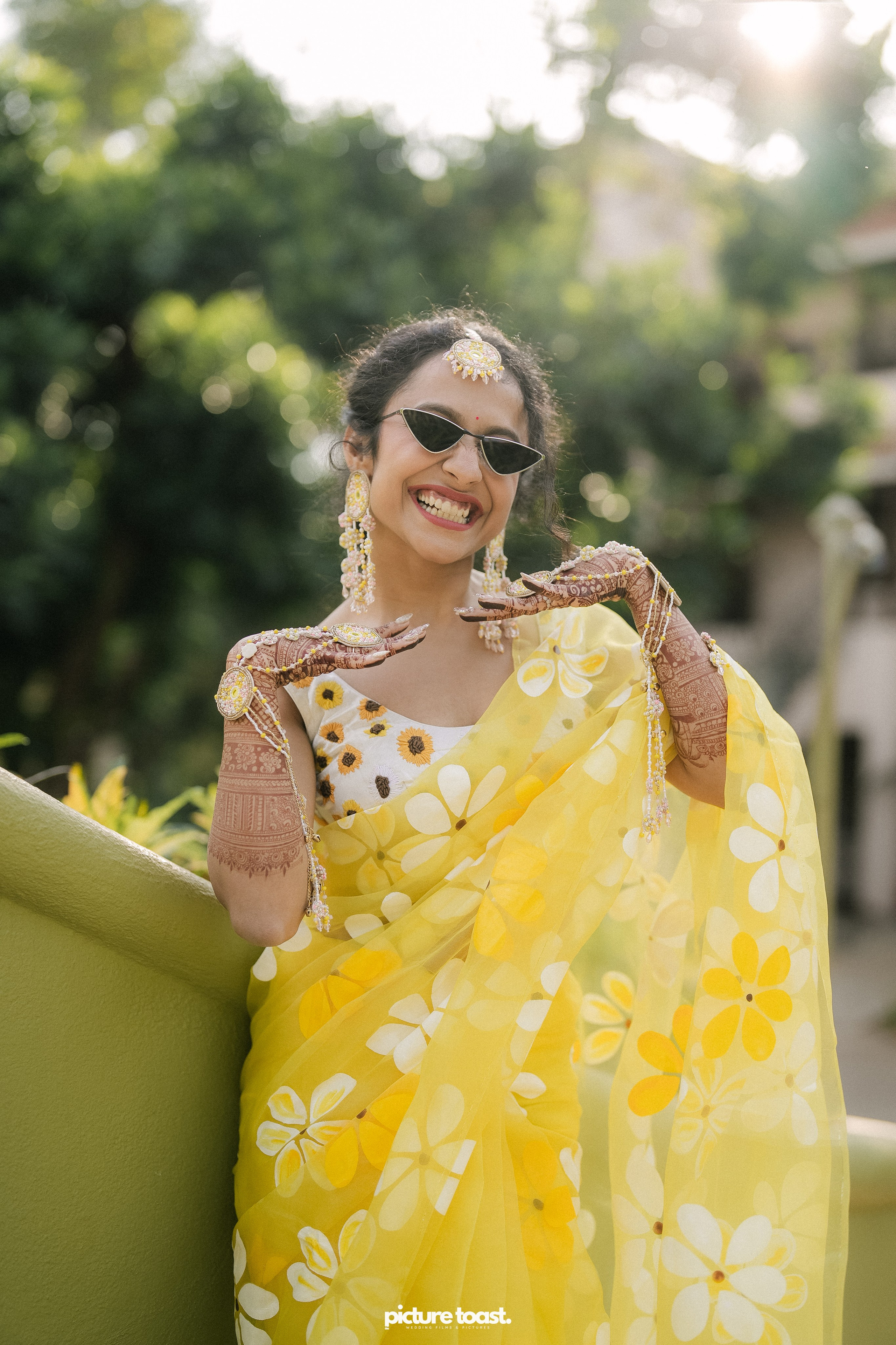 Haldi Hues Ft. Baebie & Goyal. Fine art Wedding Photographers in India & Canada