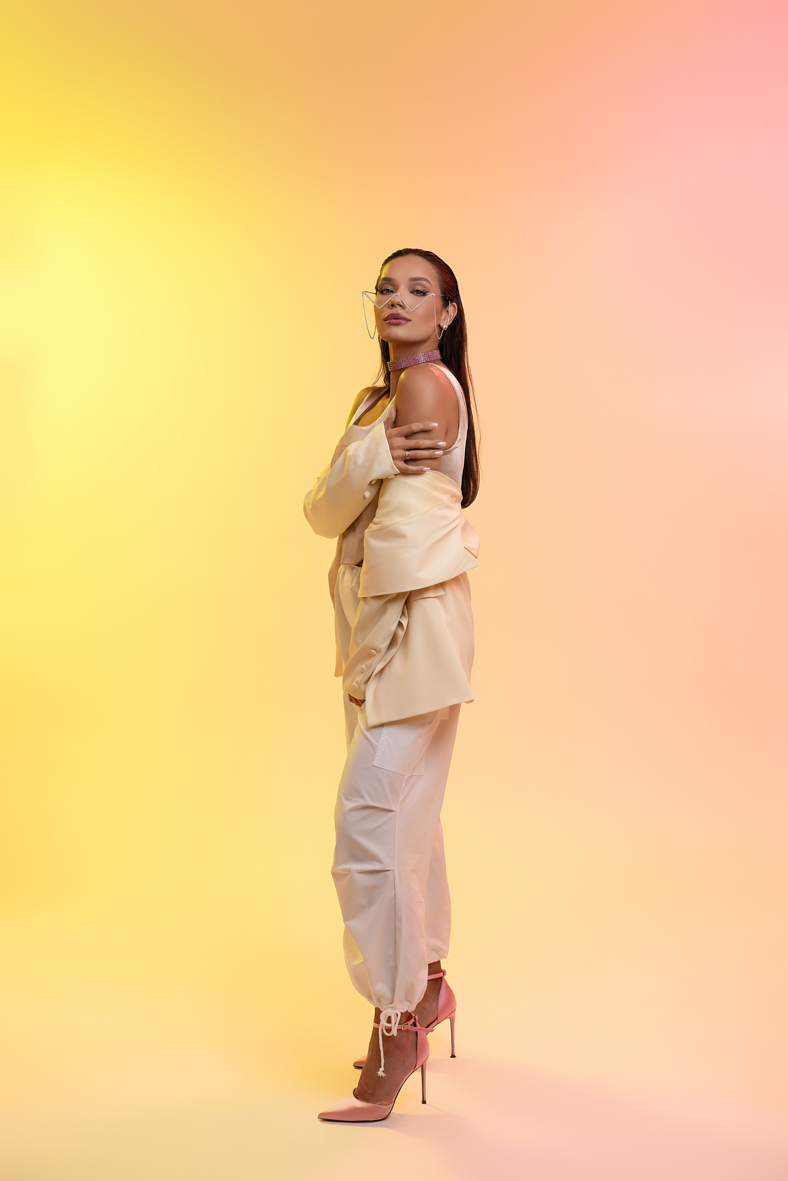 Studio photoshoot. Newborn photographer Sacramento