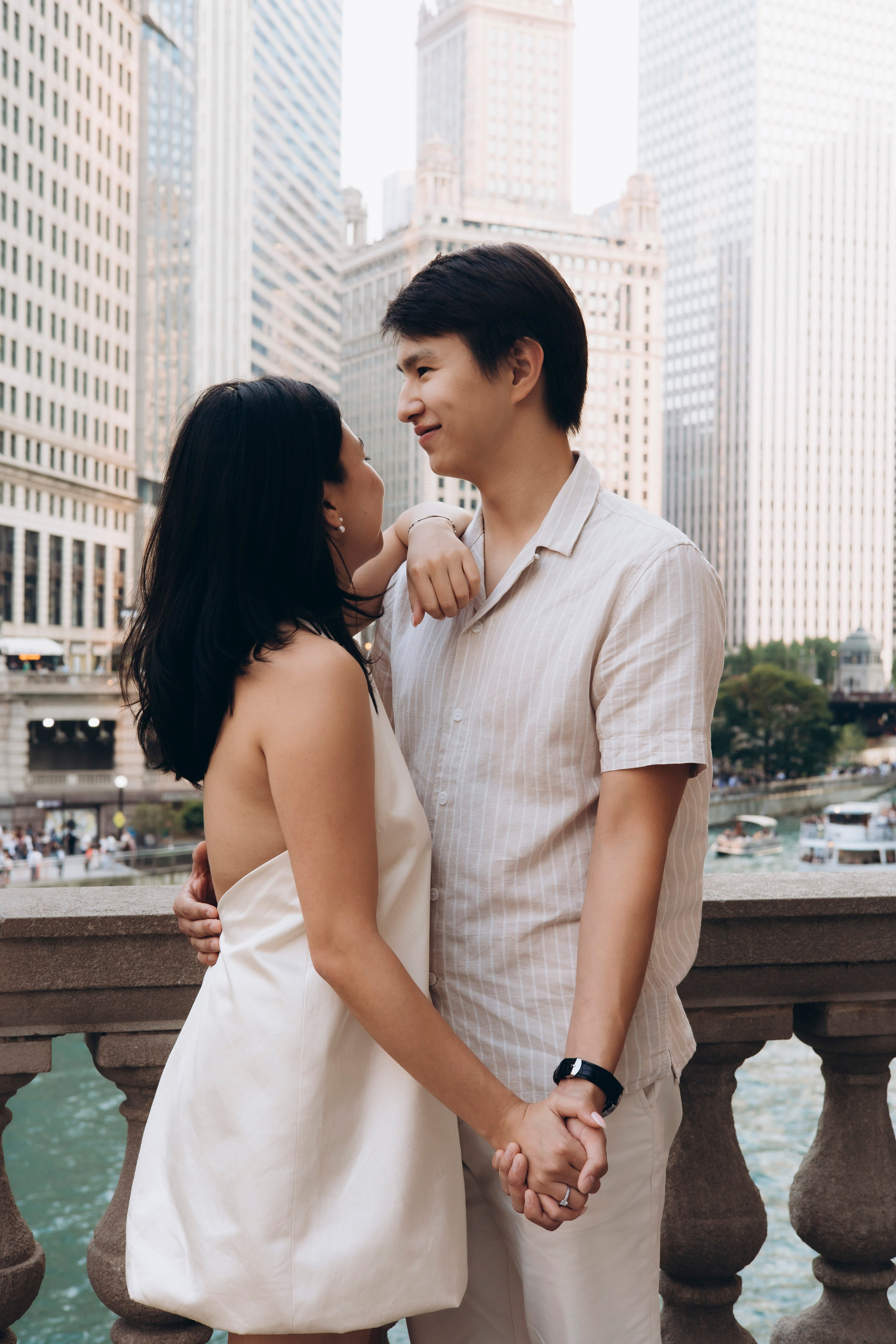 Downtown Chicago Couples Session — Chicago Photographer — Margarita Chudinova