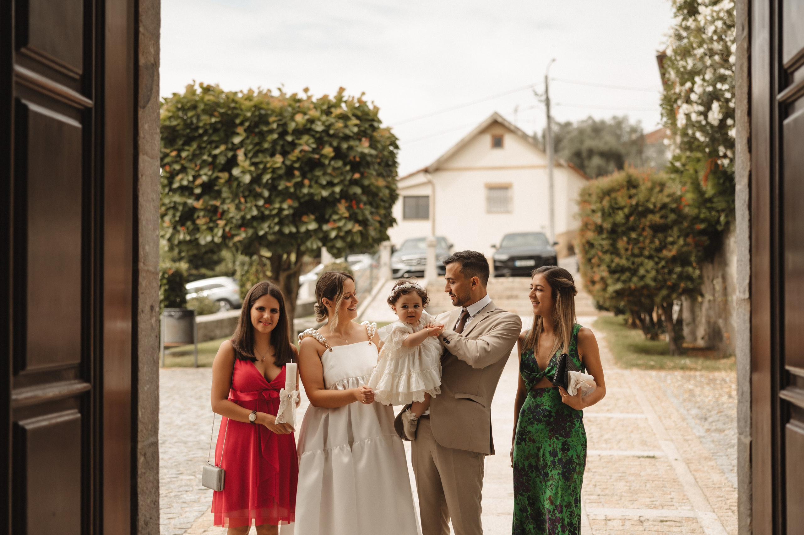 Batizado da Sara. Fotógrafa de Casamentos e Família em Braga — Alexandra Mieres Photography