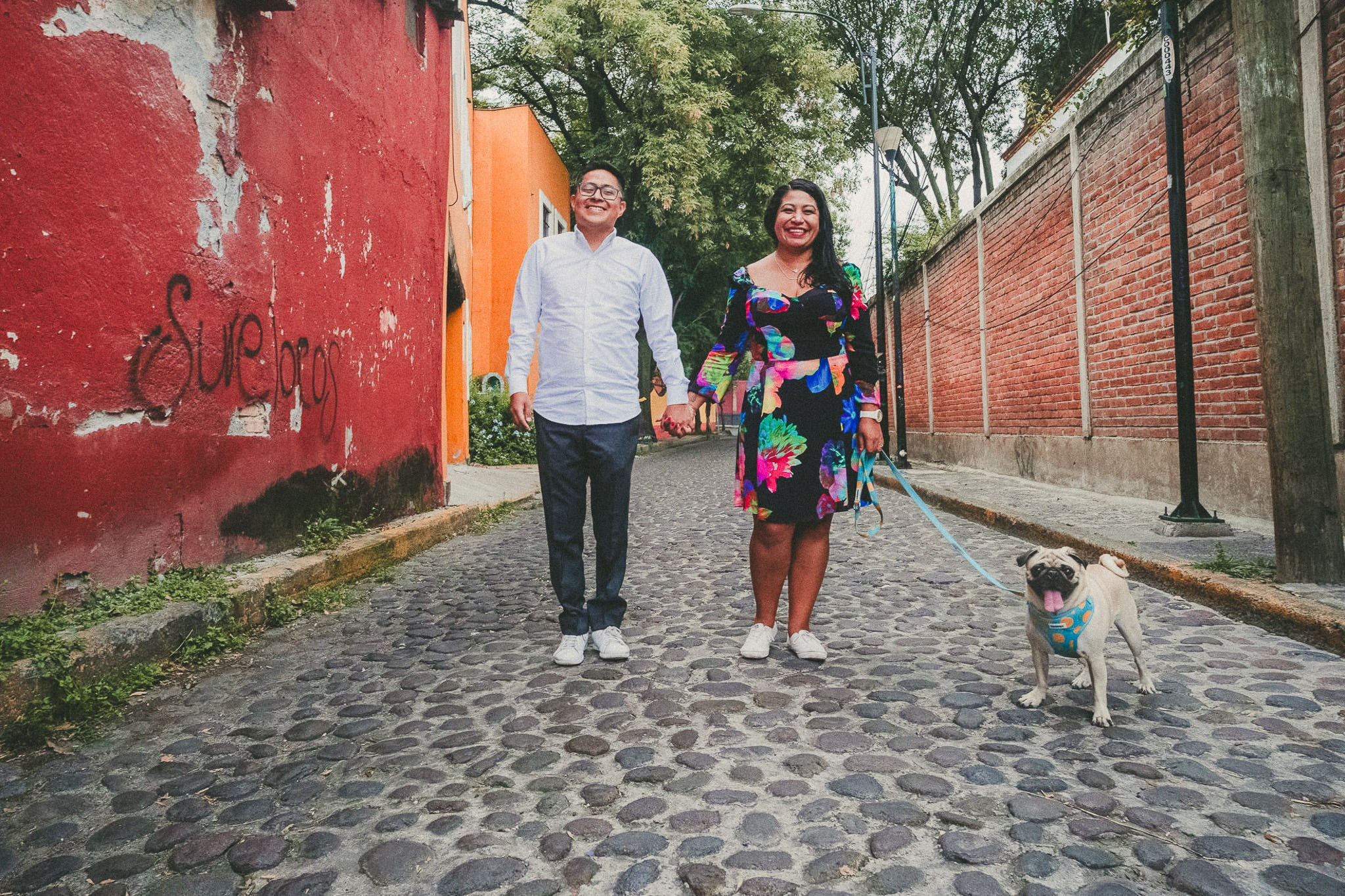 Pam & Cesar. Wedding and family photographer in Mexico City
