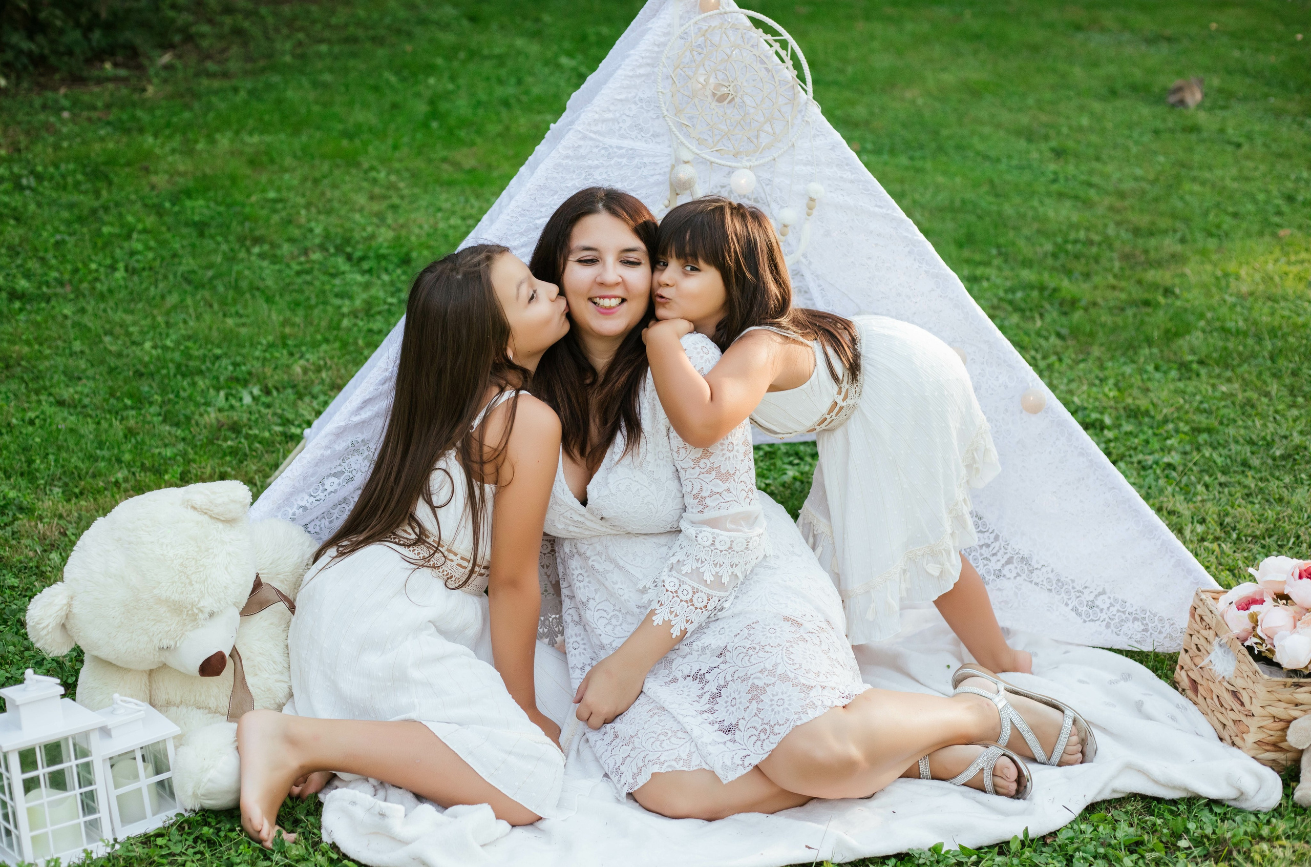 Jennifer e la sua bellissima famiglia. Luci e Capricci Photography