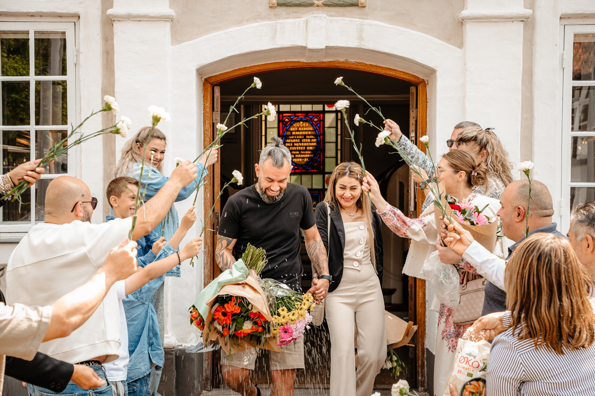 Cununie civilă în Randers. DanFotograf.dk
