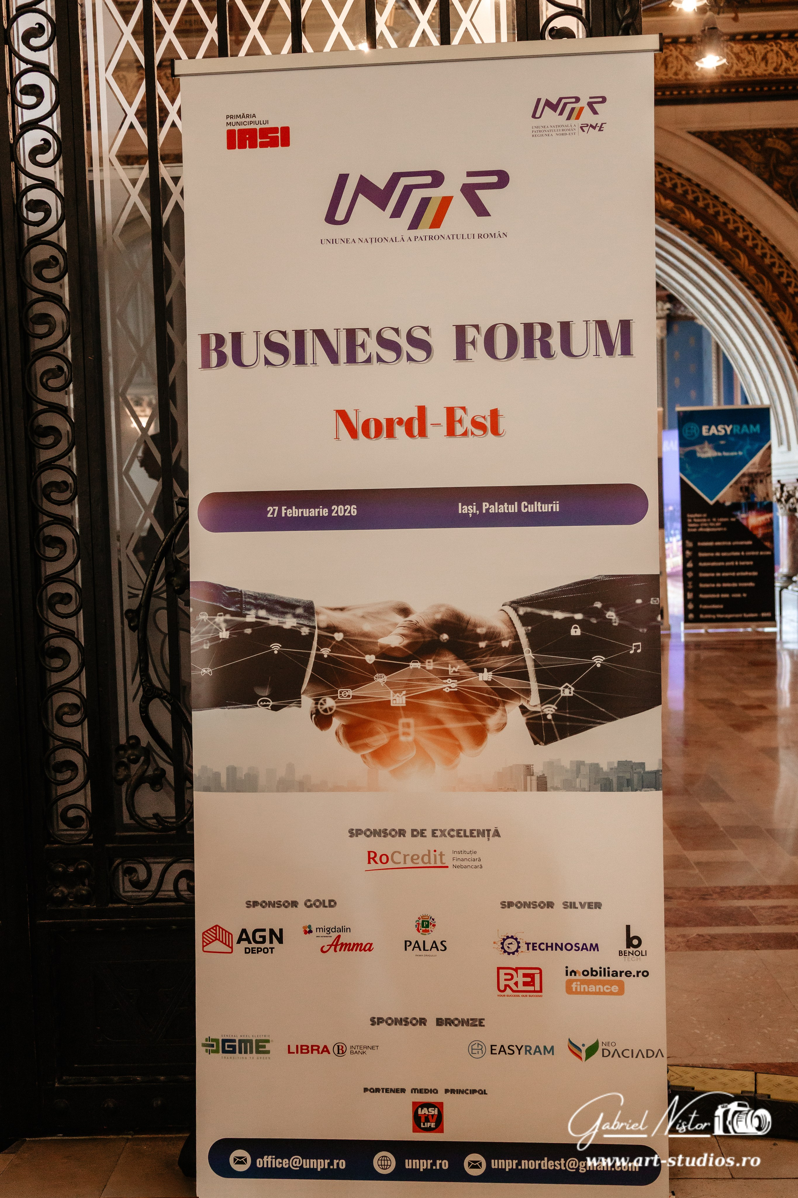 Uniunea Națională a Patronatului Român. Gabriel Nistor Art-Studios - Fotograf / Videograf Iasi