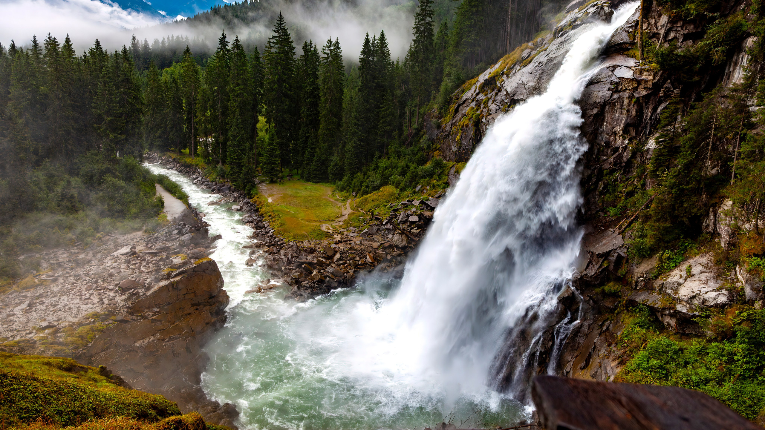 192.Krimmler Wasserfälle.Austria.17.8.2025. Путешествия в формате 360......