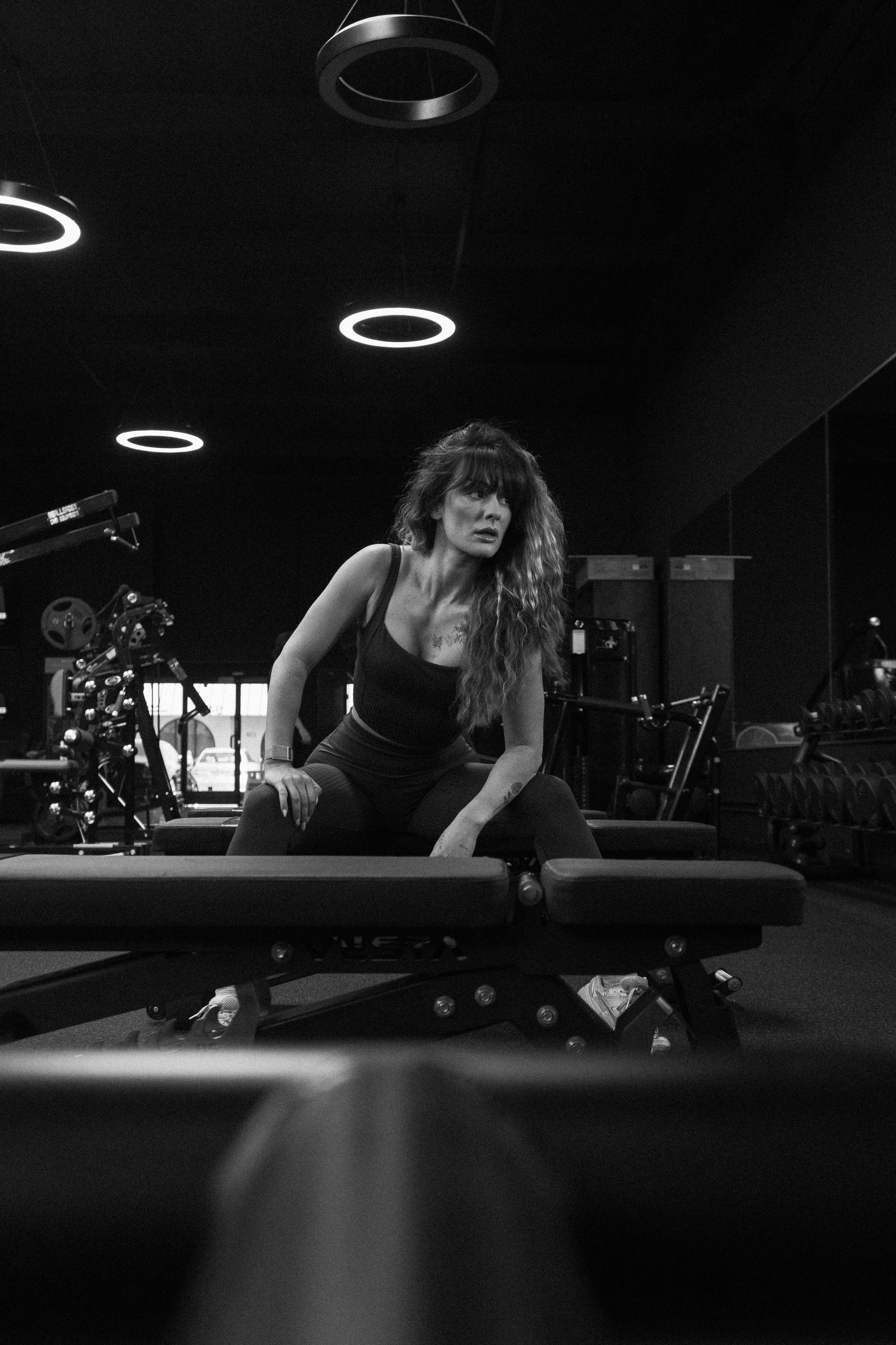 Ari. Gym photoshoot. Portrait, family, maternity & wedding photography & videography in SoCal Kseni Vibe