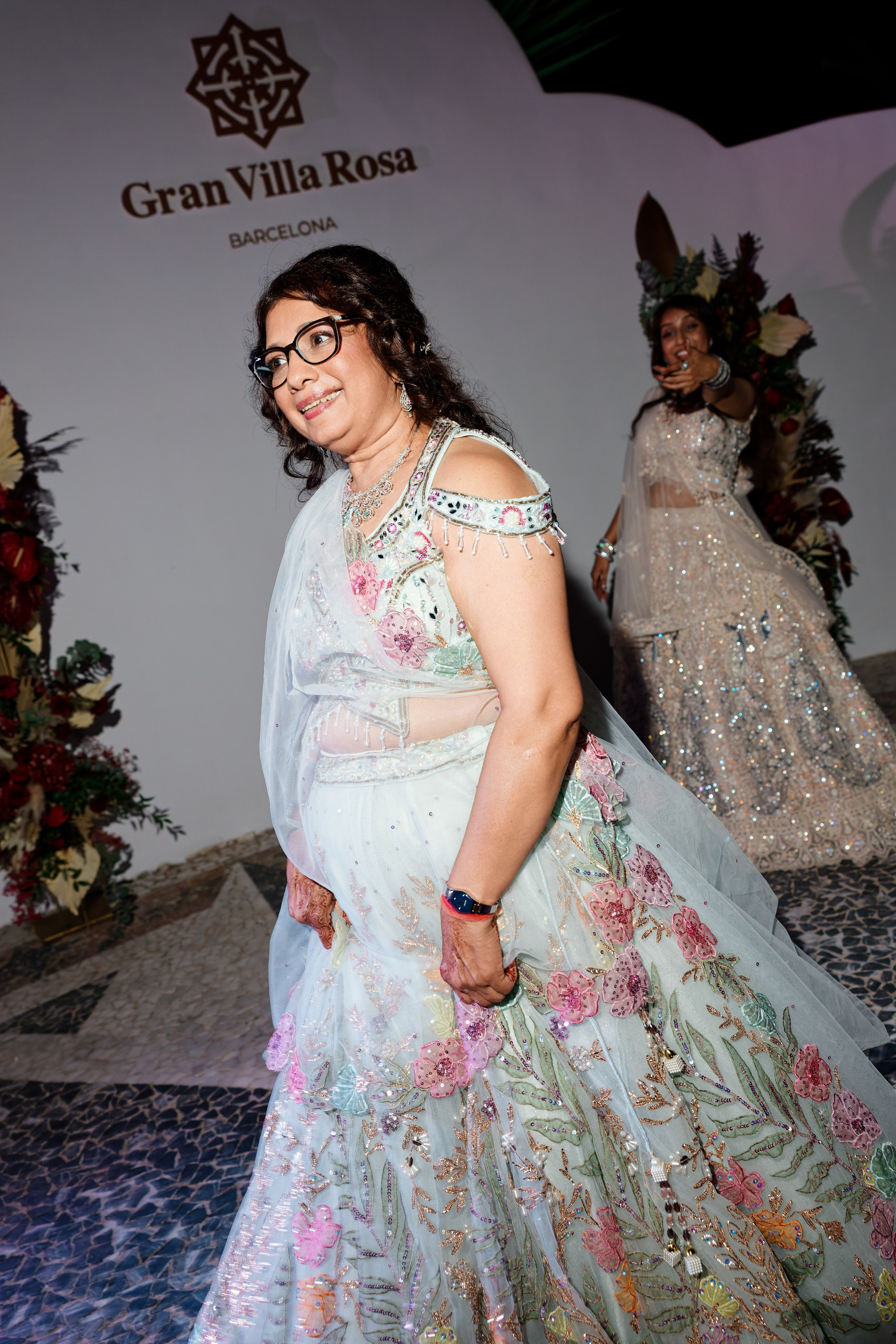 Indian wedding at Gran Villa Rosa, Barcelona