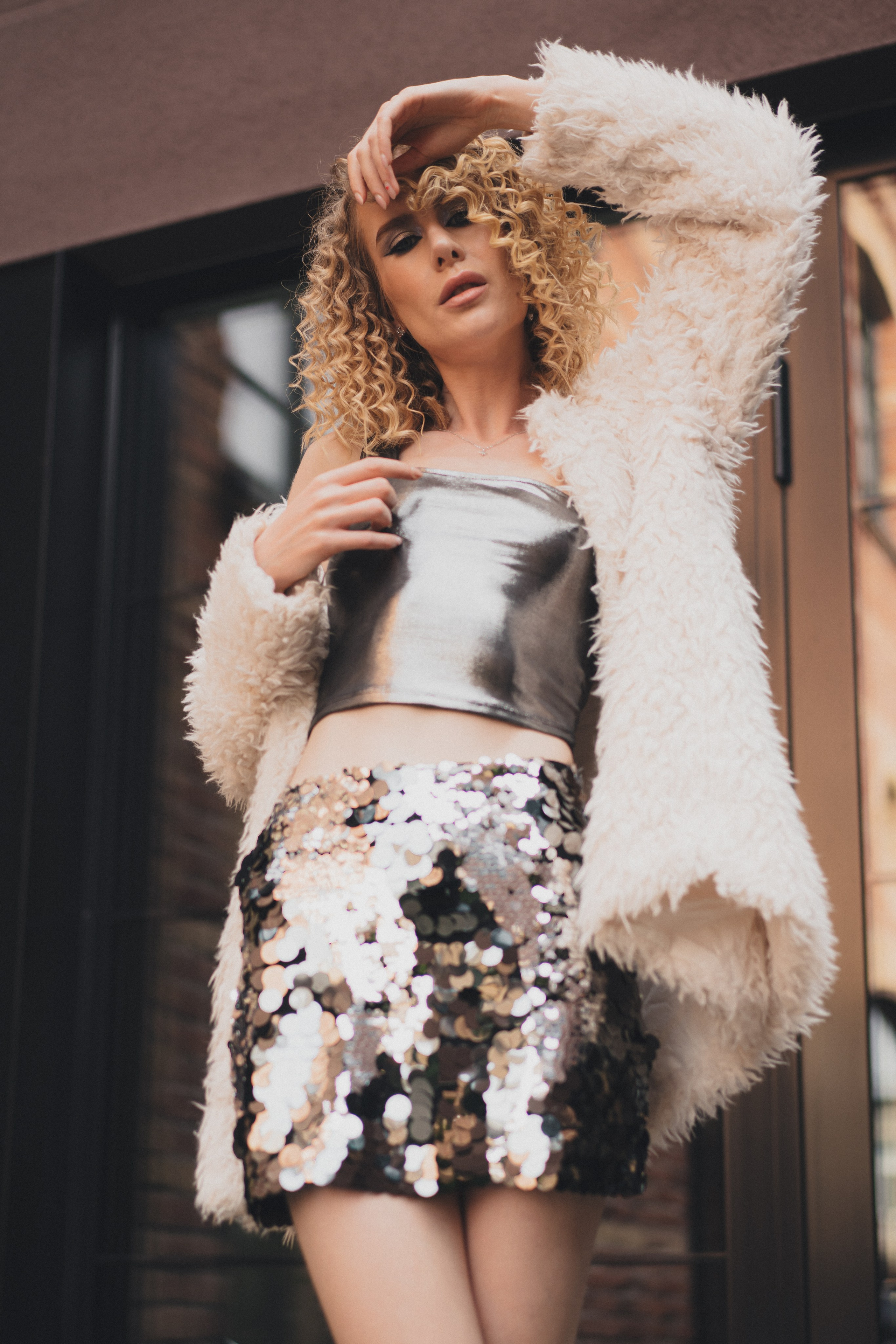 Streetstyle photoshoot. Portrait, lookbook and family photographer in Riga, LATVIA