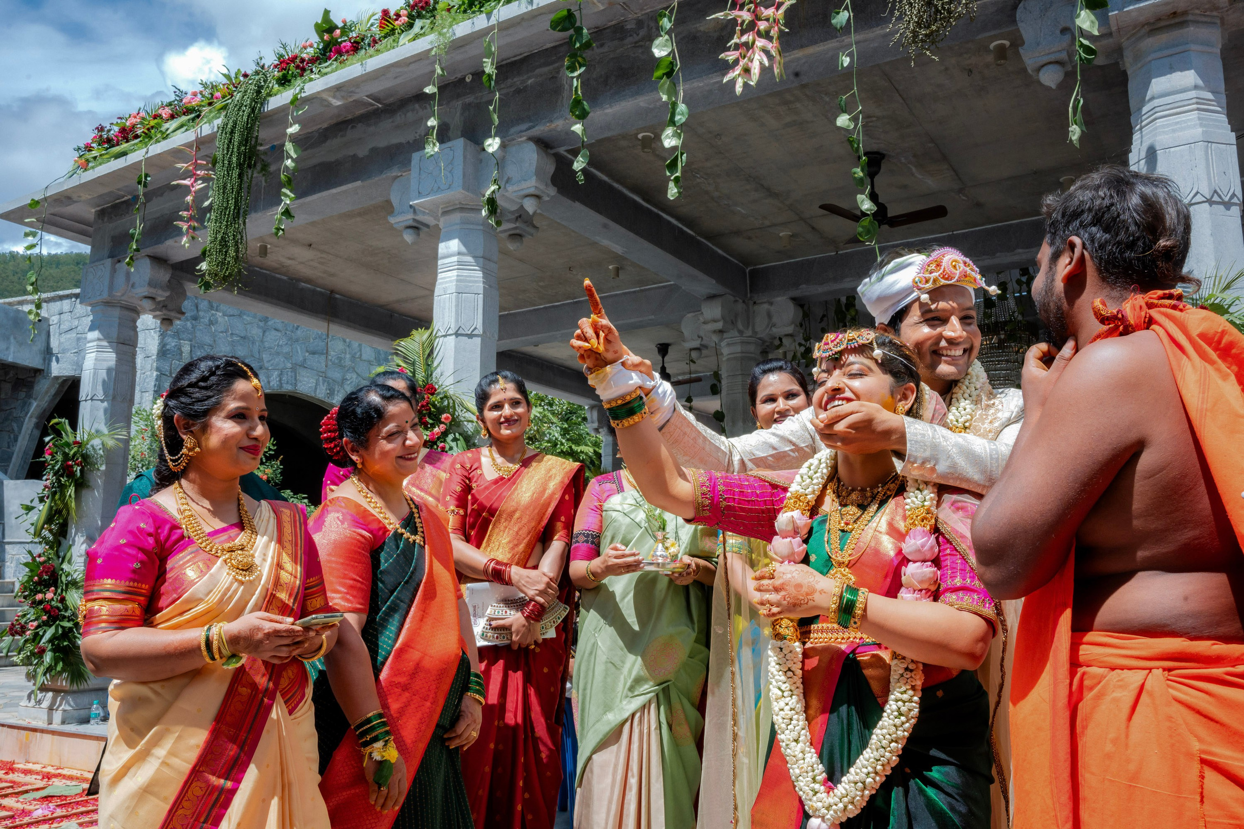 Sivatmika & Vinay, Wedding at Amitarasa, Nandi Hills | Truly Yours