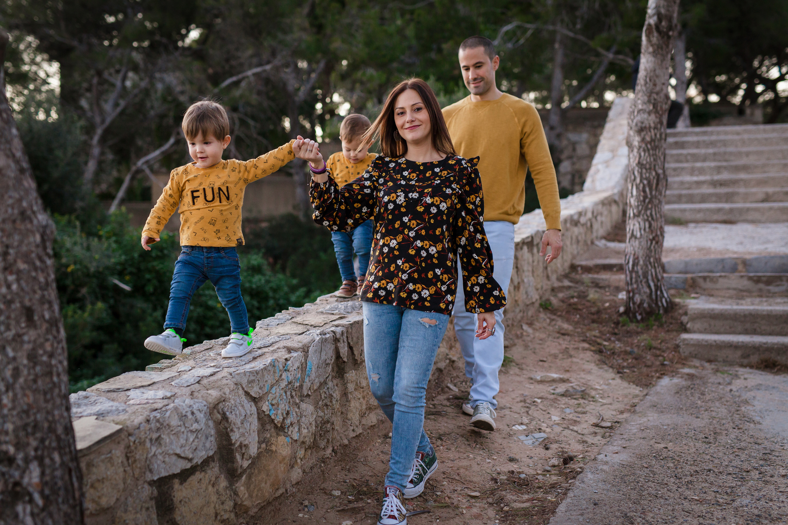 Rodzinna sesja zdjęciowa Salou. Fotograf w Barcelonie Hiszpanii Maslik Yulia