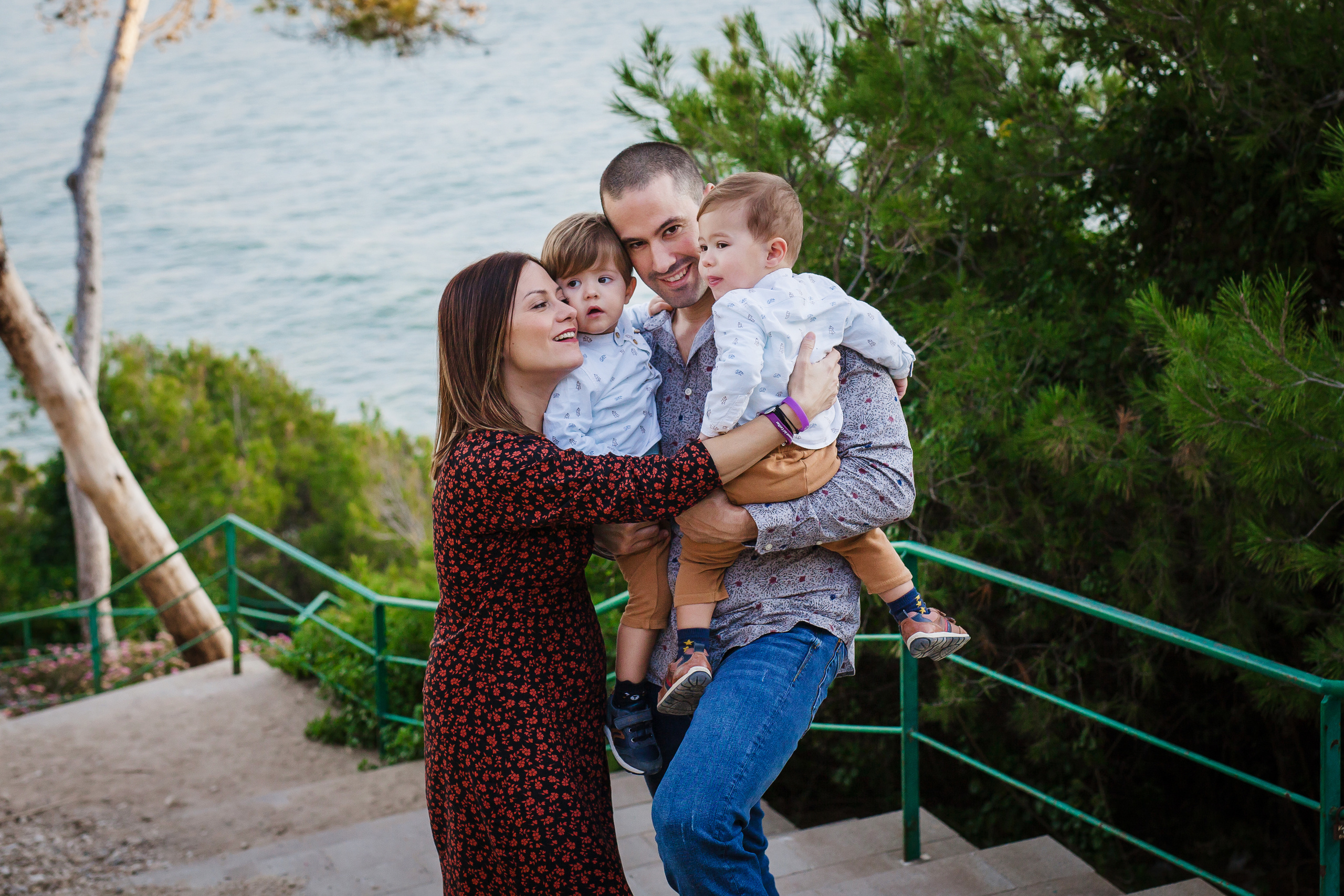 Rodzinna sesja zdjęciowa Salou. Fotograf w Barcelonie Hiszpanii Maslik Yulia