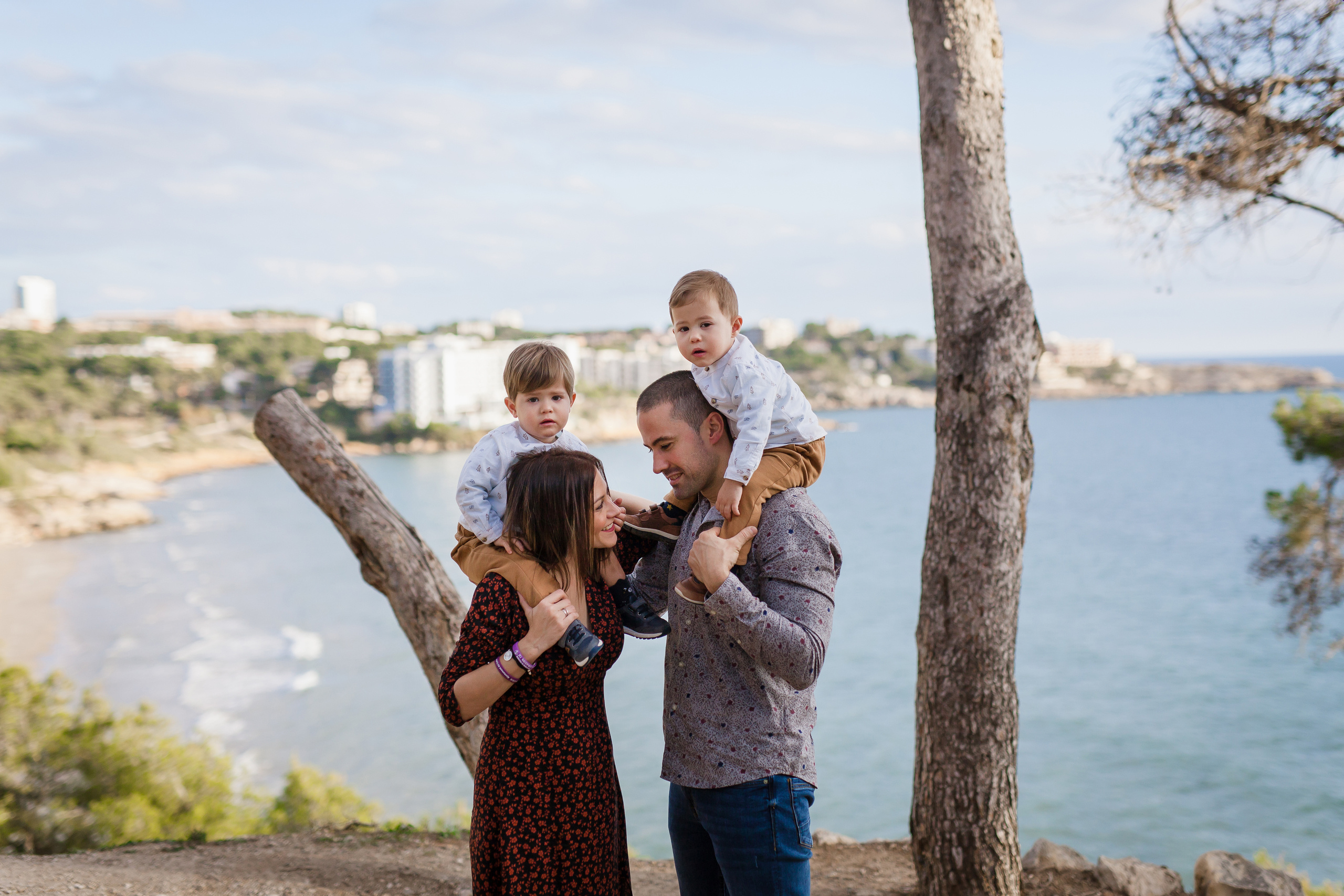 Rodzinna sesja zdjęciowa Salou. Fotograf w Barcelonie Hiszpanii Maslik Yulia