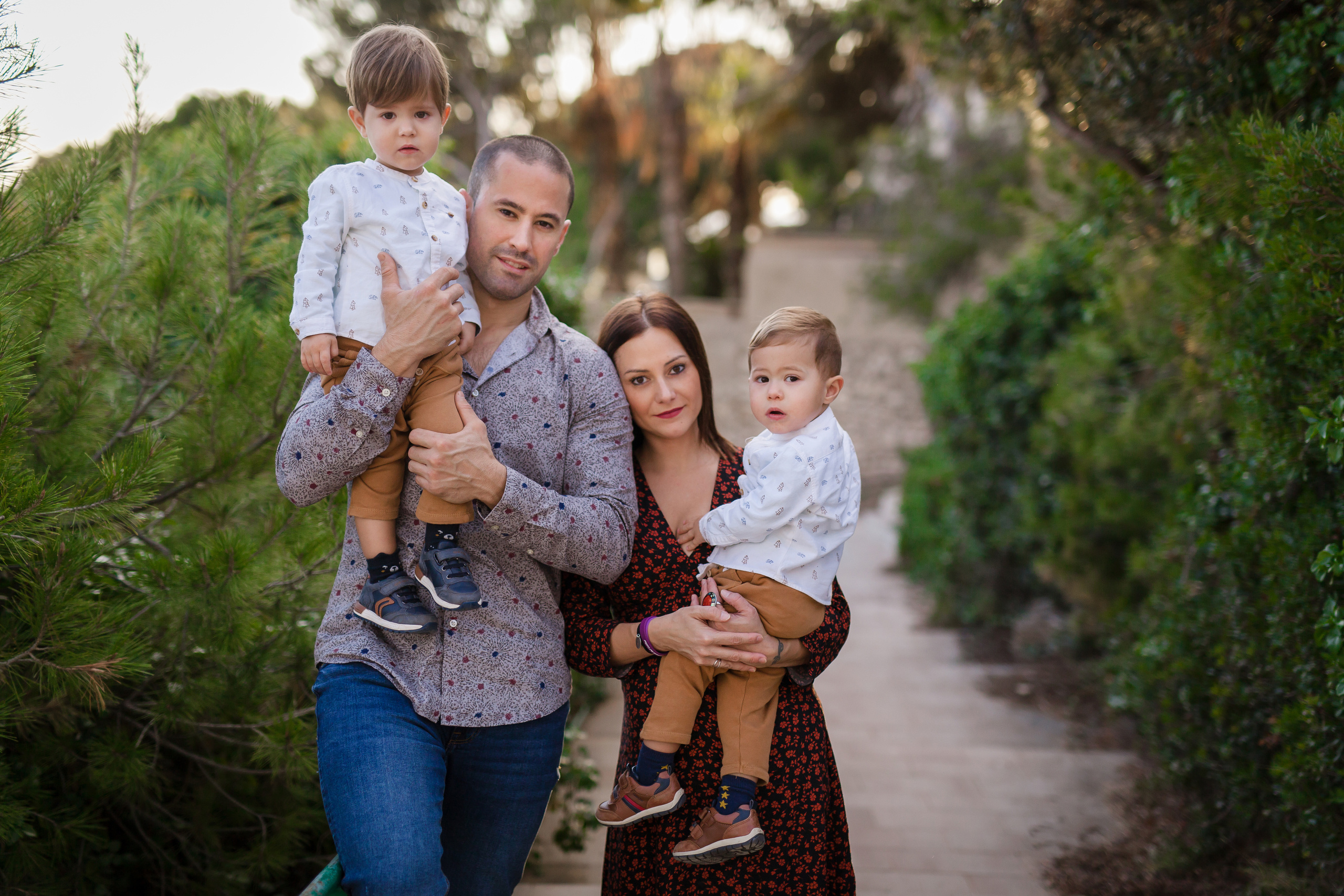 Rodzinna sesja zdjęciowa Salou. Fotograf w Barcelonie Hiszpanii Maslik Yulia