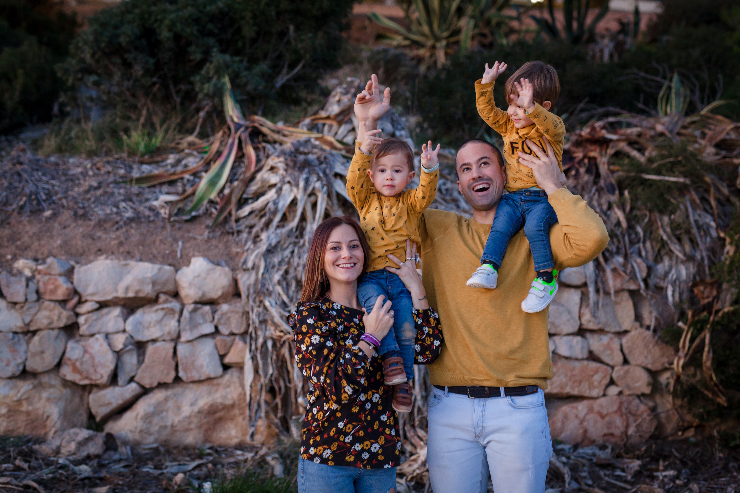 Rodzinna sesja zdjęciowa Salou. Fotograf w Barcelonie Hiszpanii Maslik Yulia