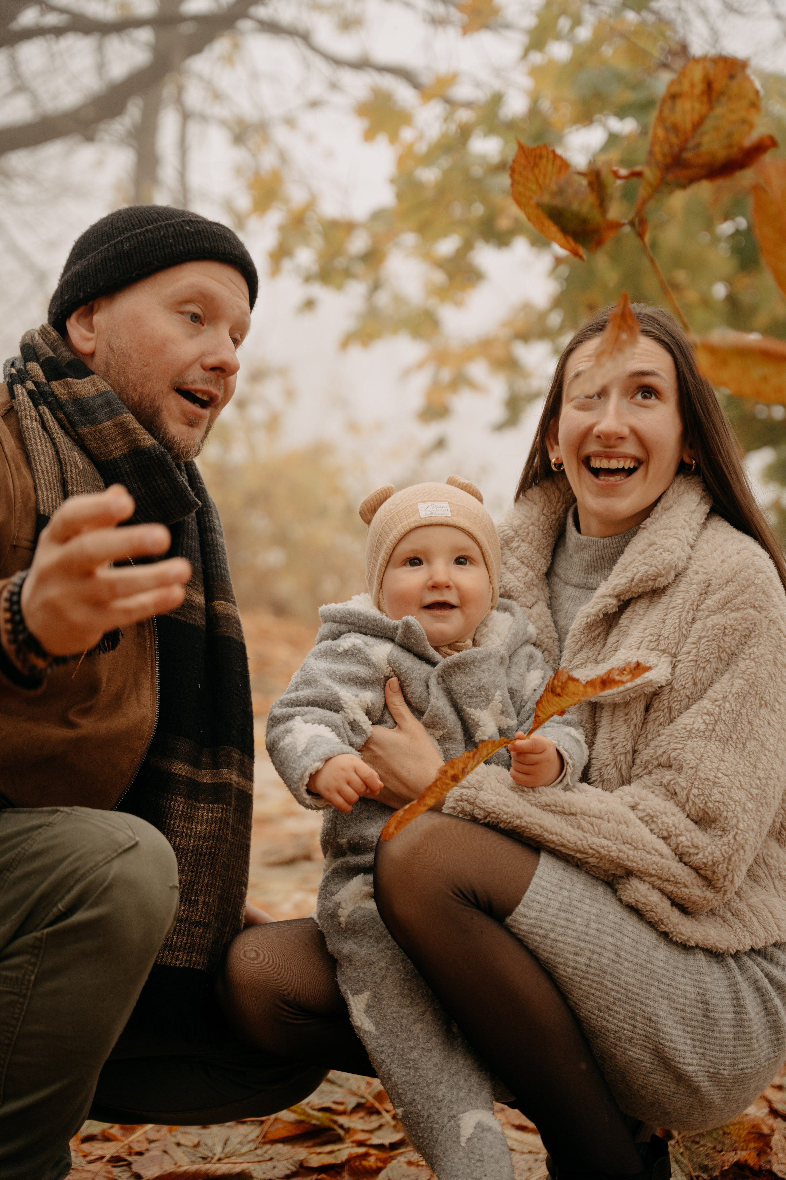 Bendegúz a ködös Normafán. Csilla visuals