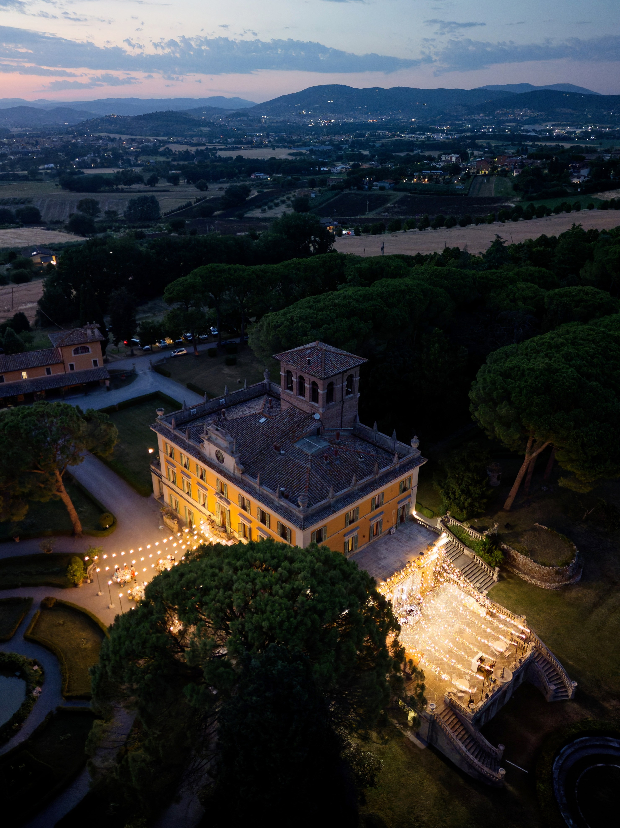 Wedding at La Torre di Pila, Umbria, Italy